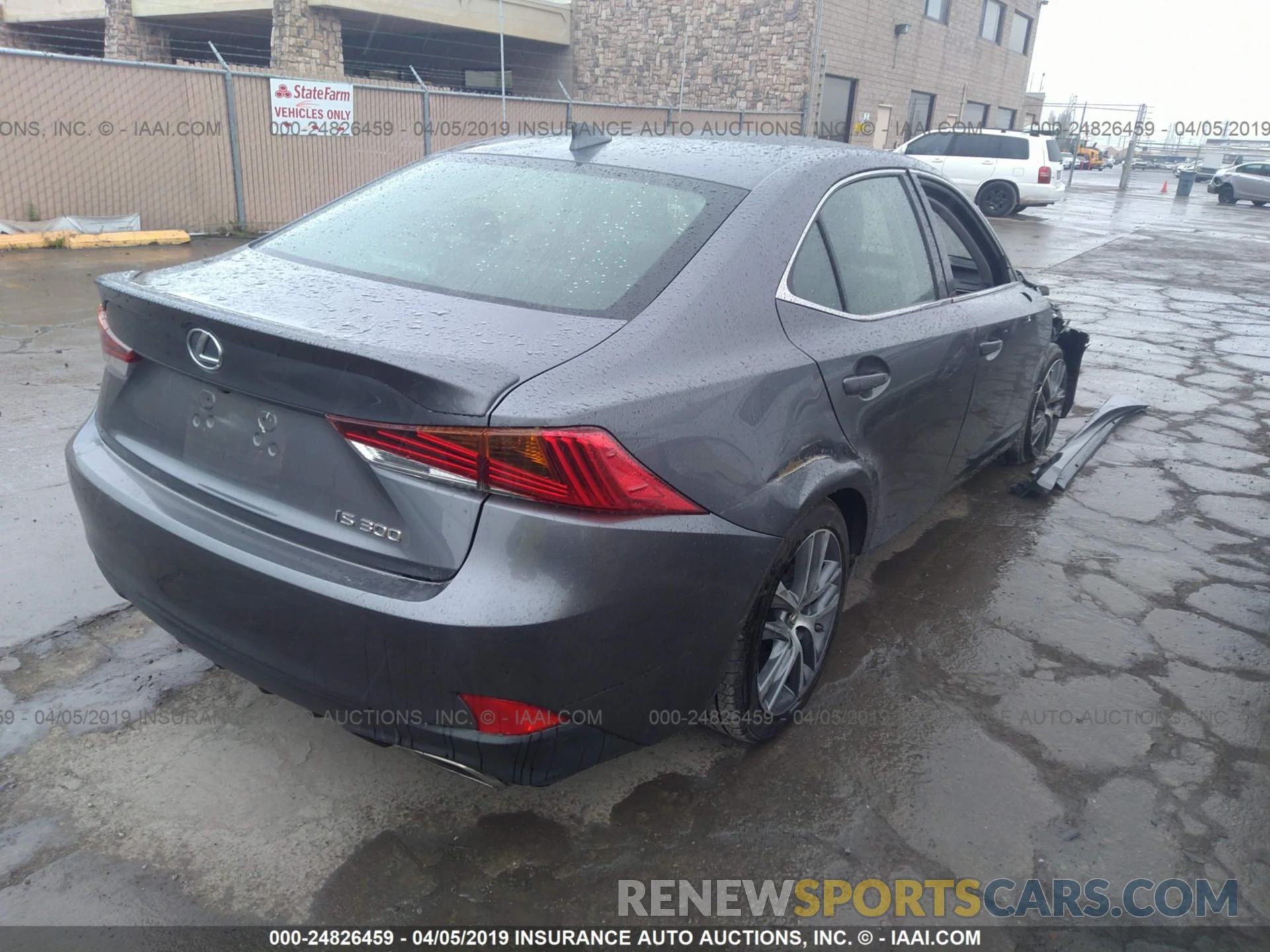 4 Photograph of a damaged car JTHBA1D24K5085100 LEXUS IS 2019