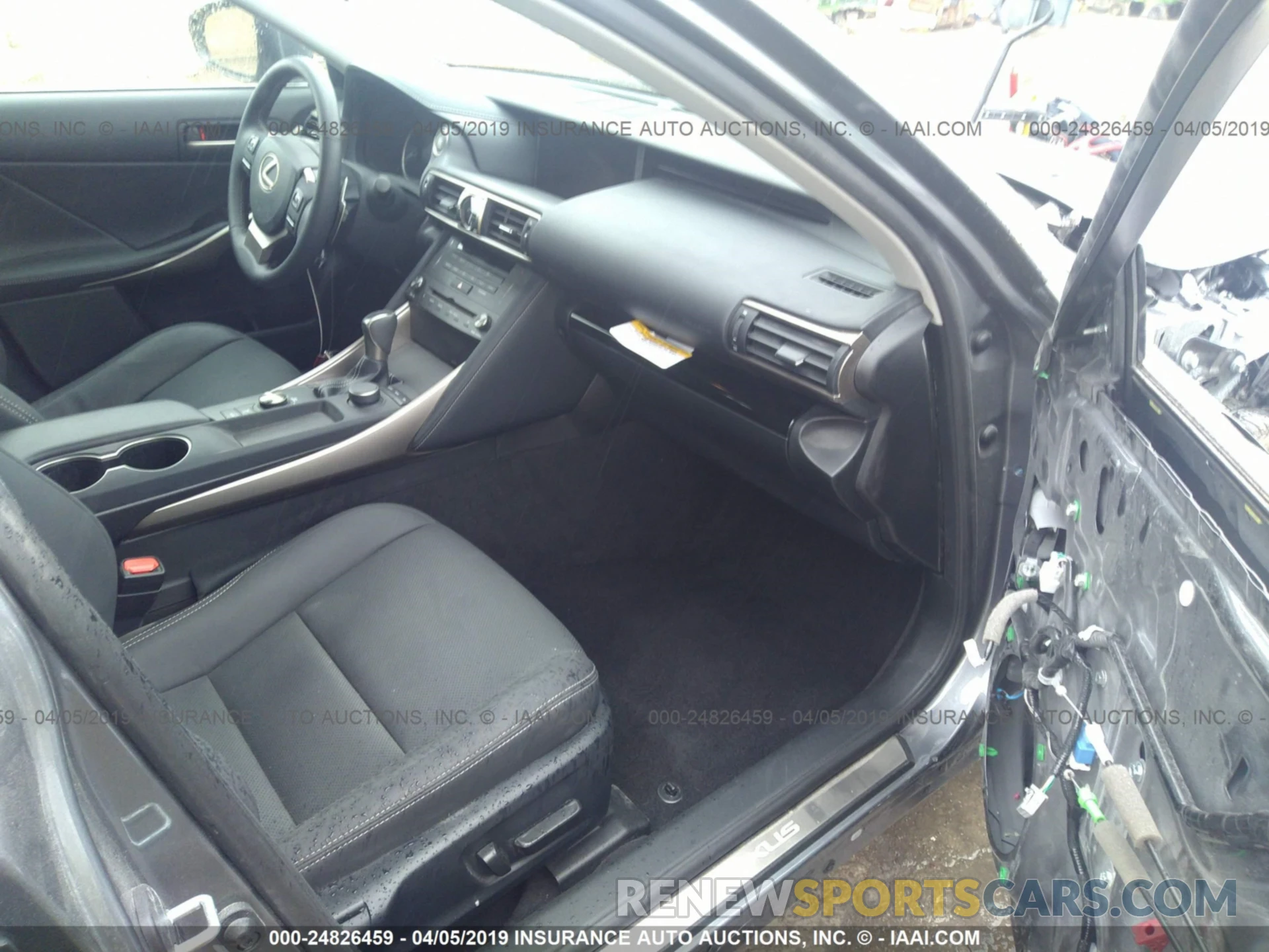 5 Photograph of a damaged car JTHBA1D24K5085100 LEXUS IS 2019