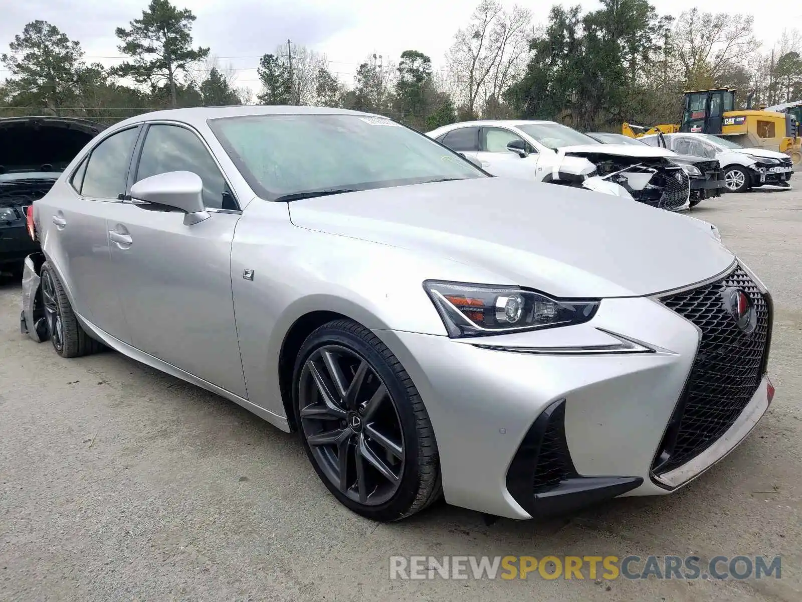 1 Photograph of a damaged car JTHBA1D24K5086831 LEXUS IS 2019