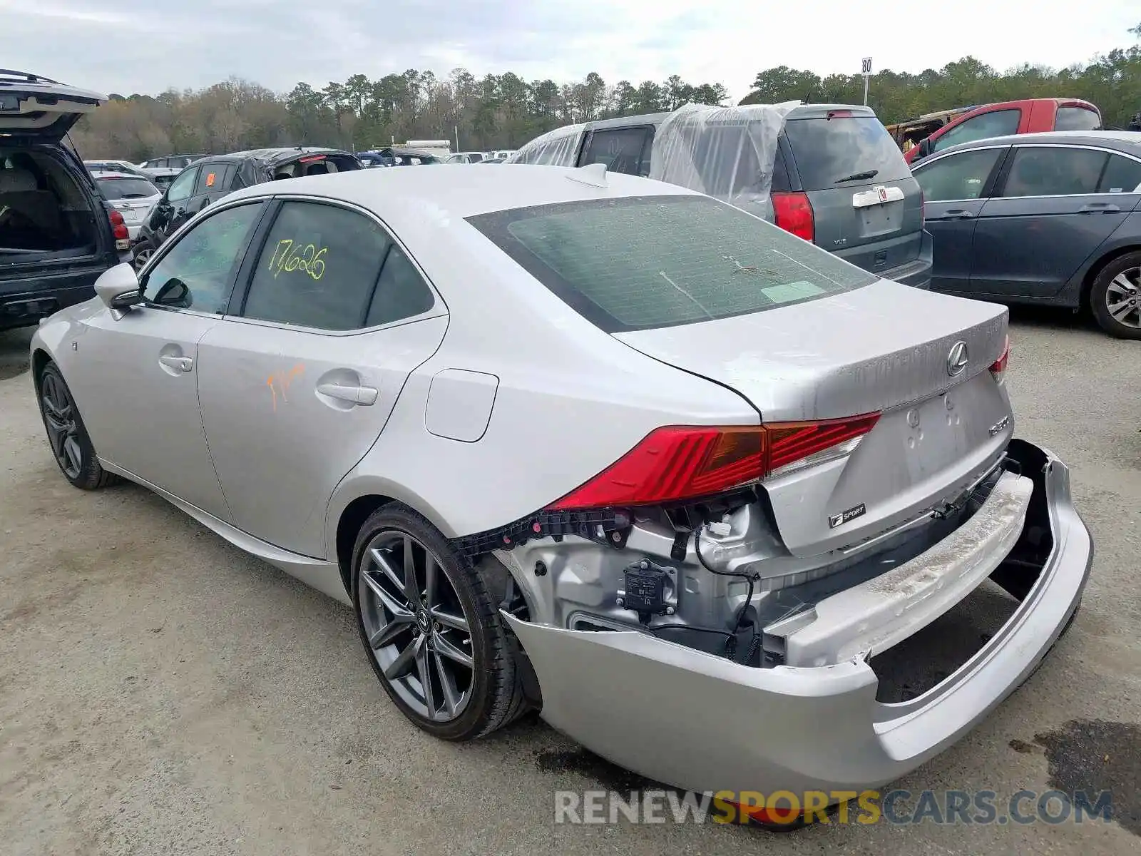 3 Photograph of a damaged car JTHBA1D24K5086831 LEXUS IS 2019