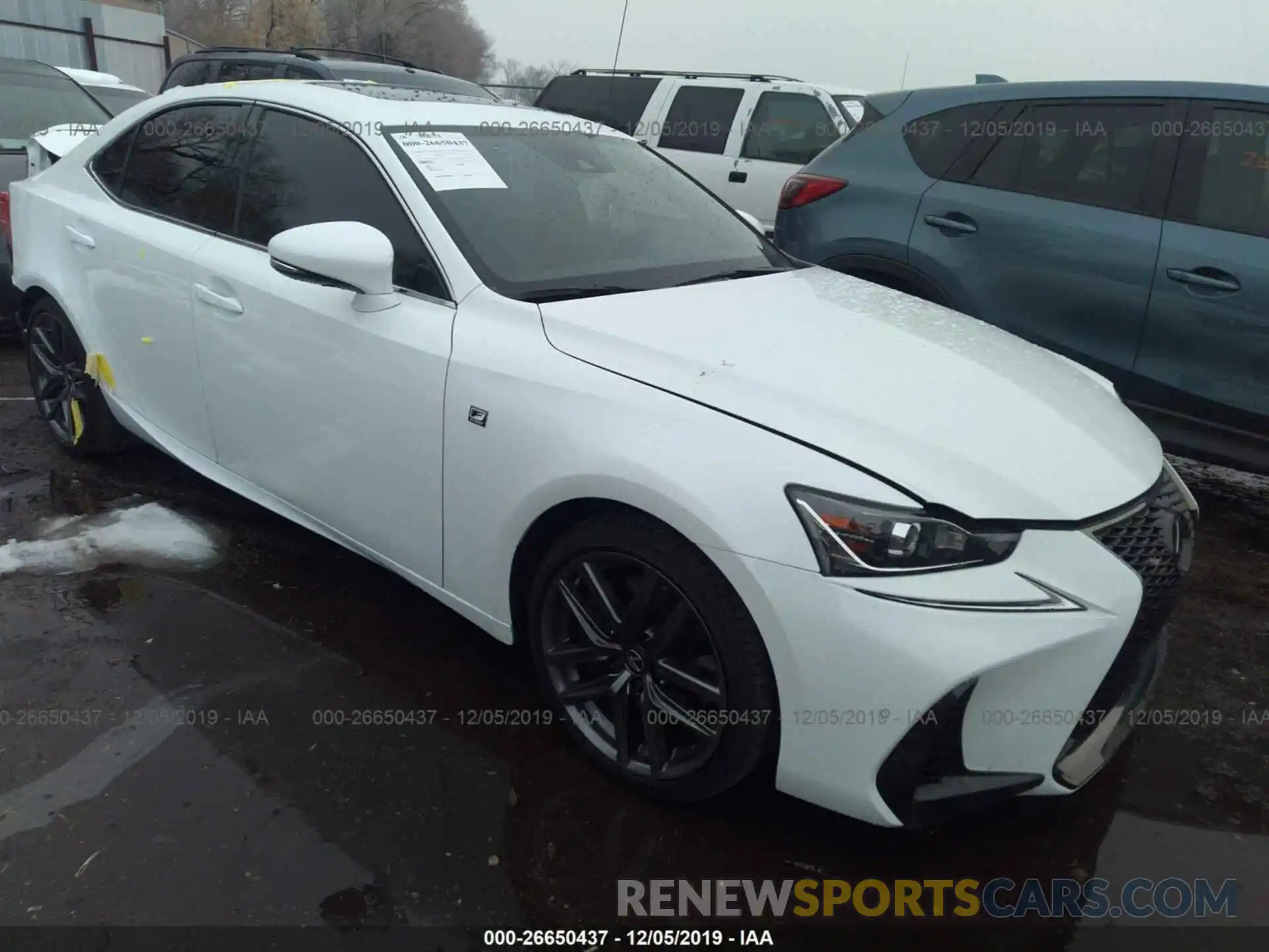 1 Фотография поврежденного автомобиля JTHBA1D24K5087235 LEXUS IS 2019