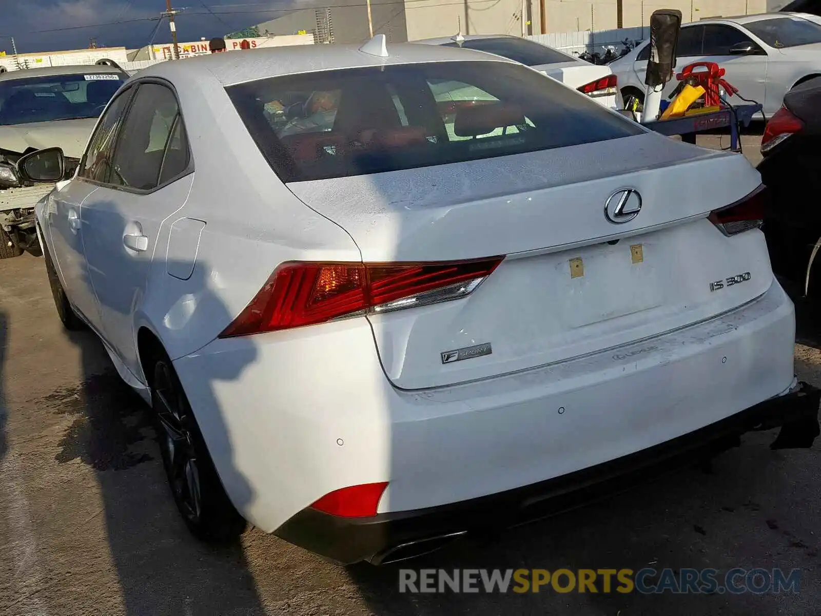 3 Photograph of a damaged car JTHBA1D24K5087655 LEXUS IS 2019