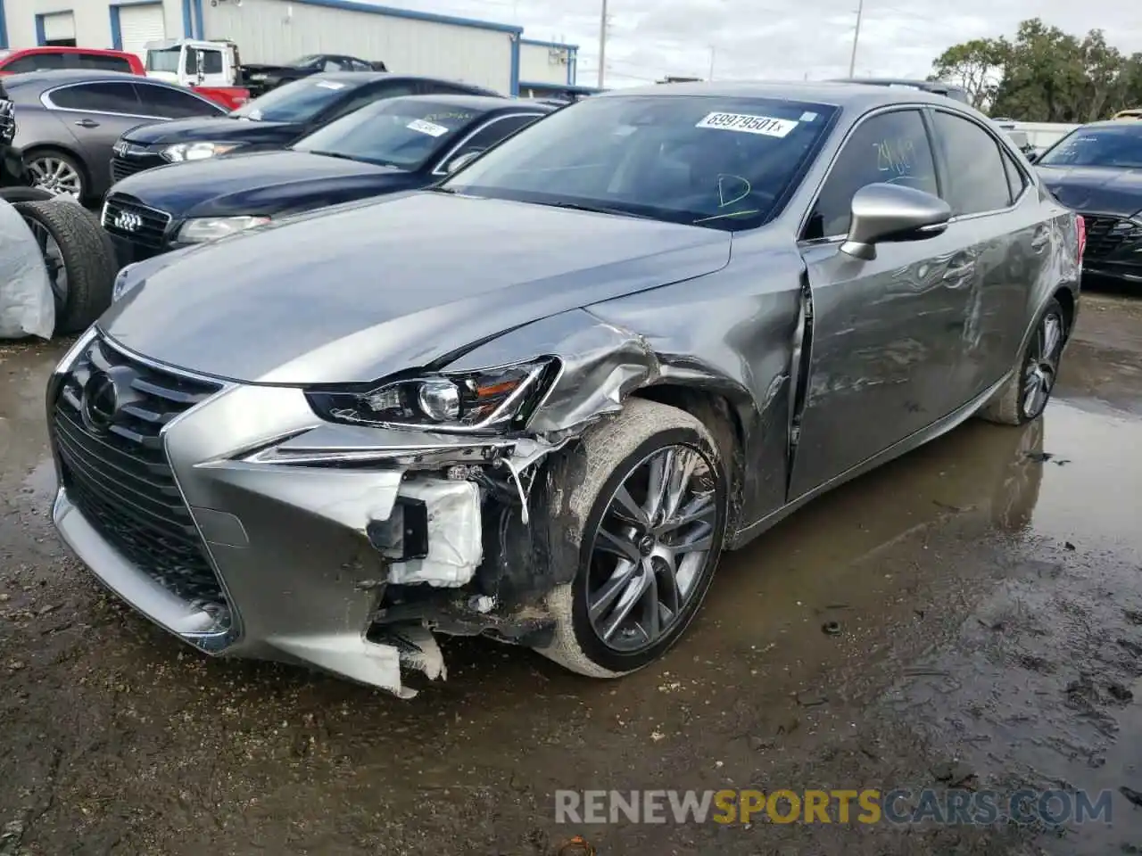 2 Фотография поврежденного автомобиля JTHBA1D24K5087851 LEXUS IS 2019