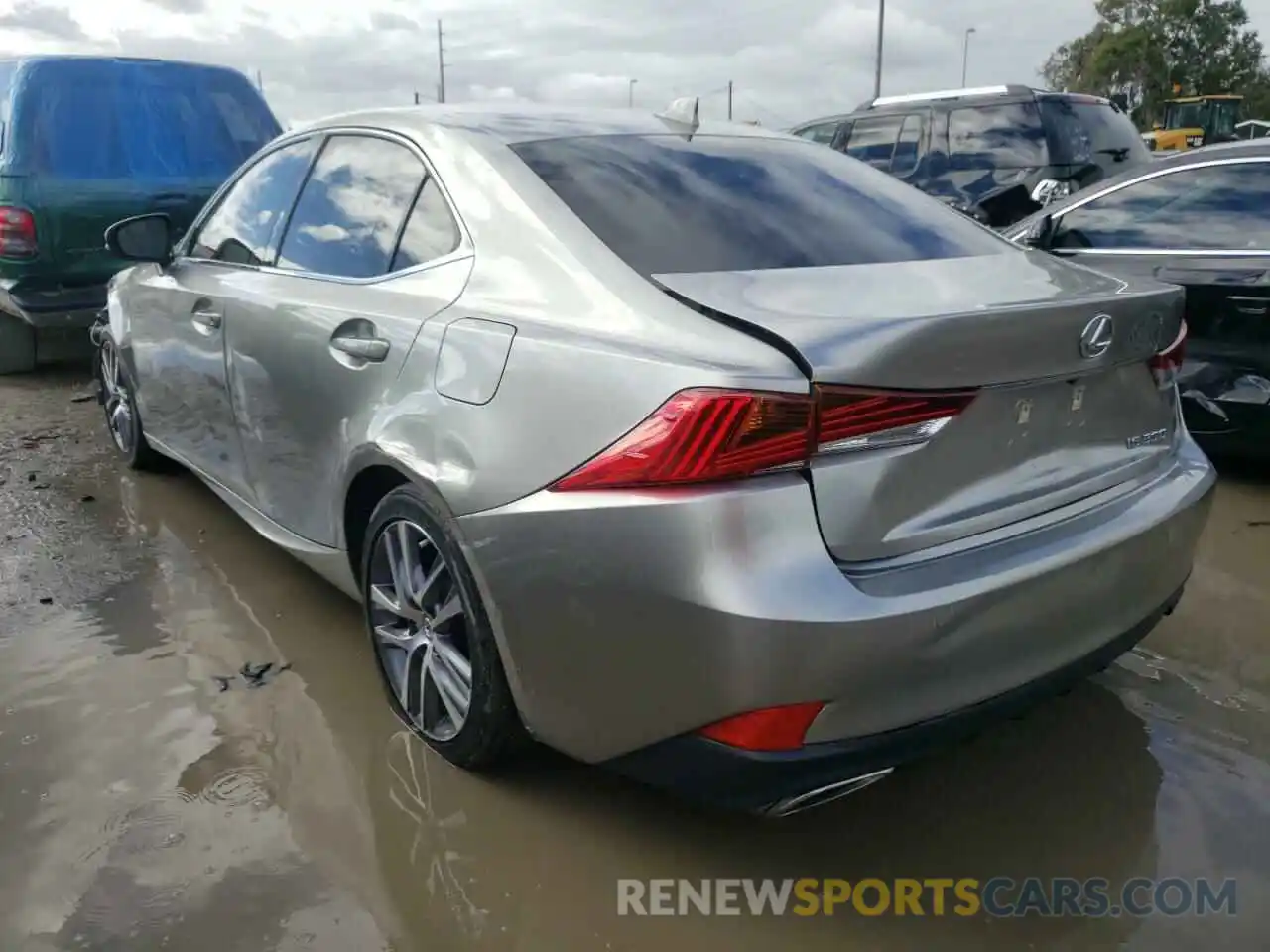 3 Photograph of a damaged car JTHBA1D24K5087851 LEXUS IS 2019