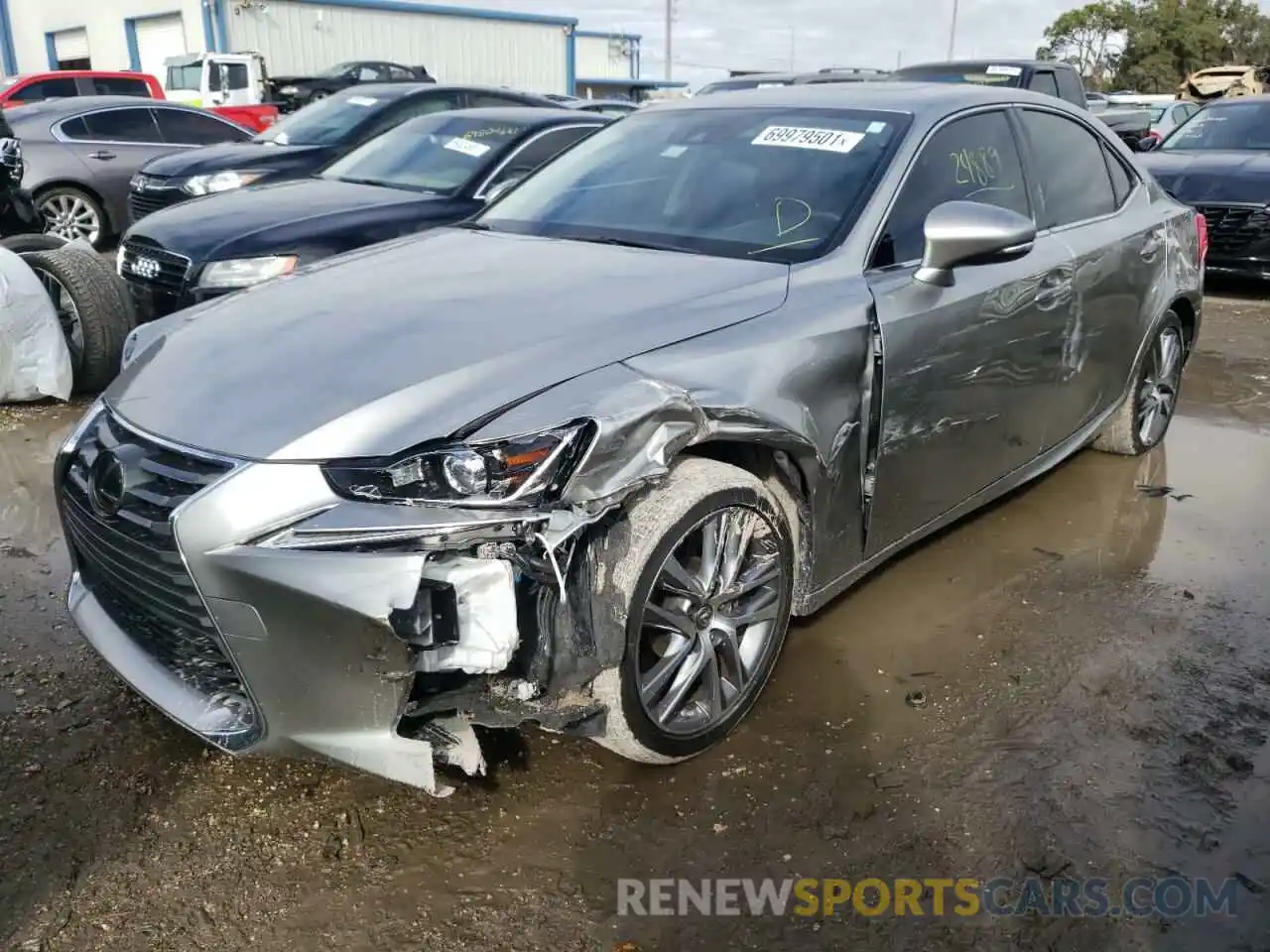 9 Фотография поврежденного автомобиля JTHBA1D24K5087851 LEXUS IS 2019