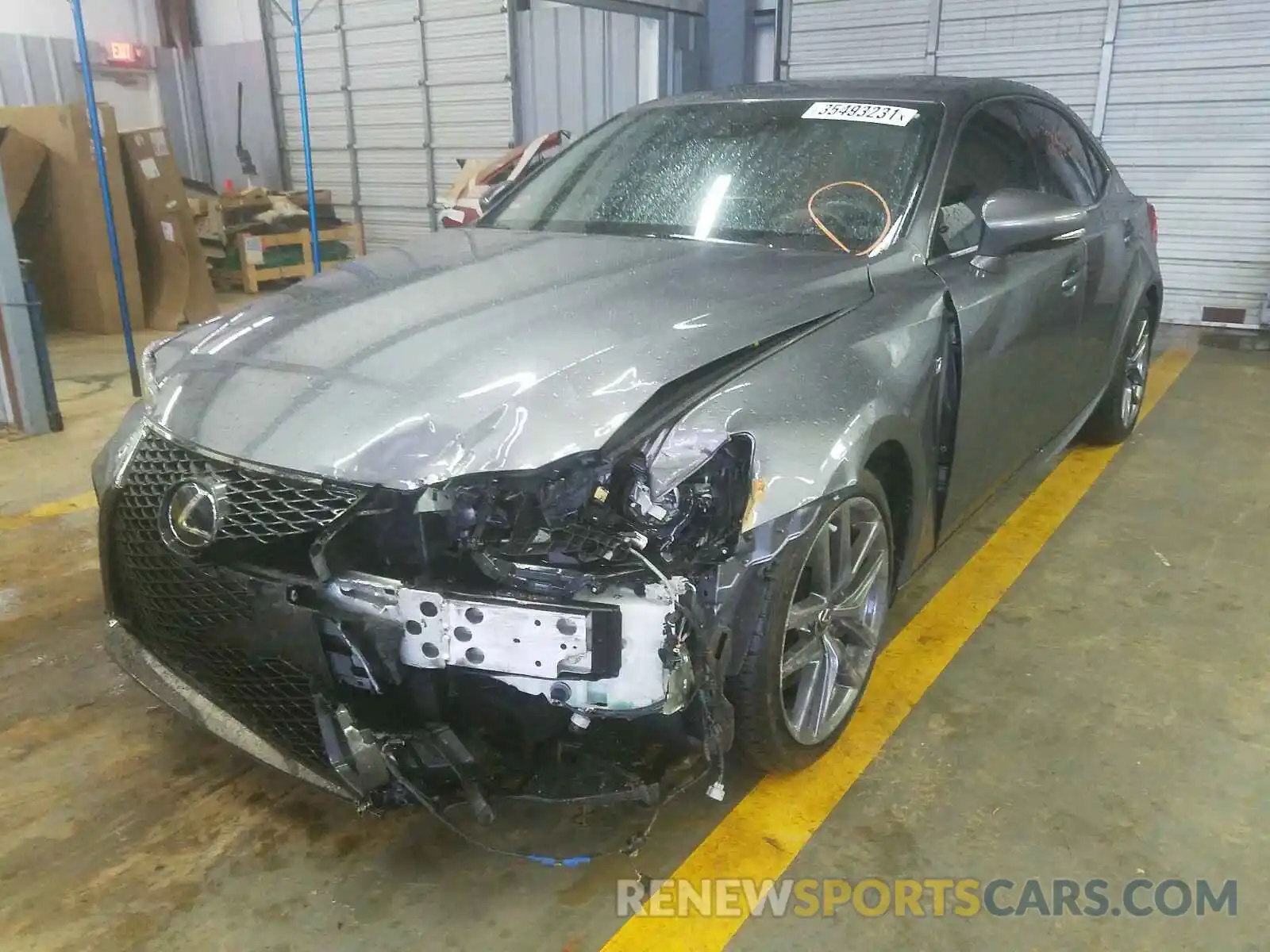 9 Photograph of a damaged car JTHBA1D24K5088028 LEXUS IS 2019