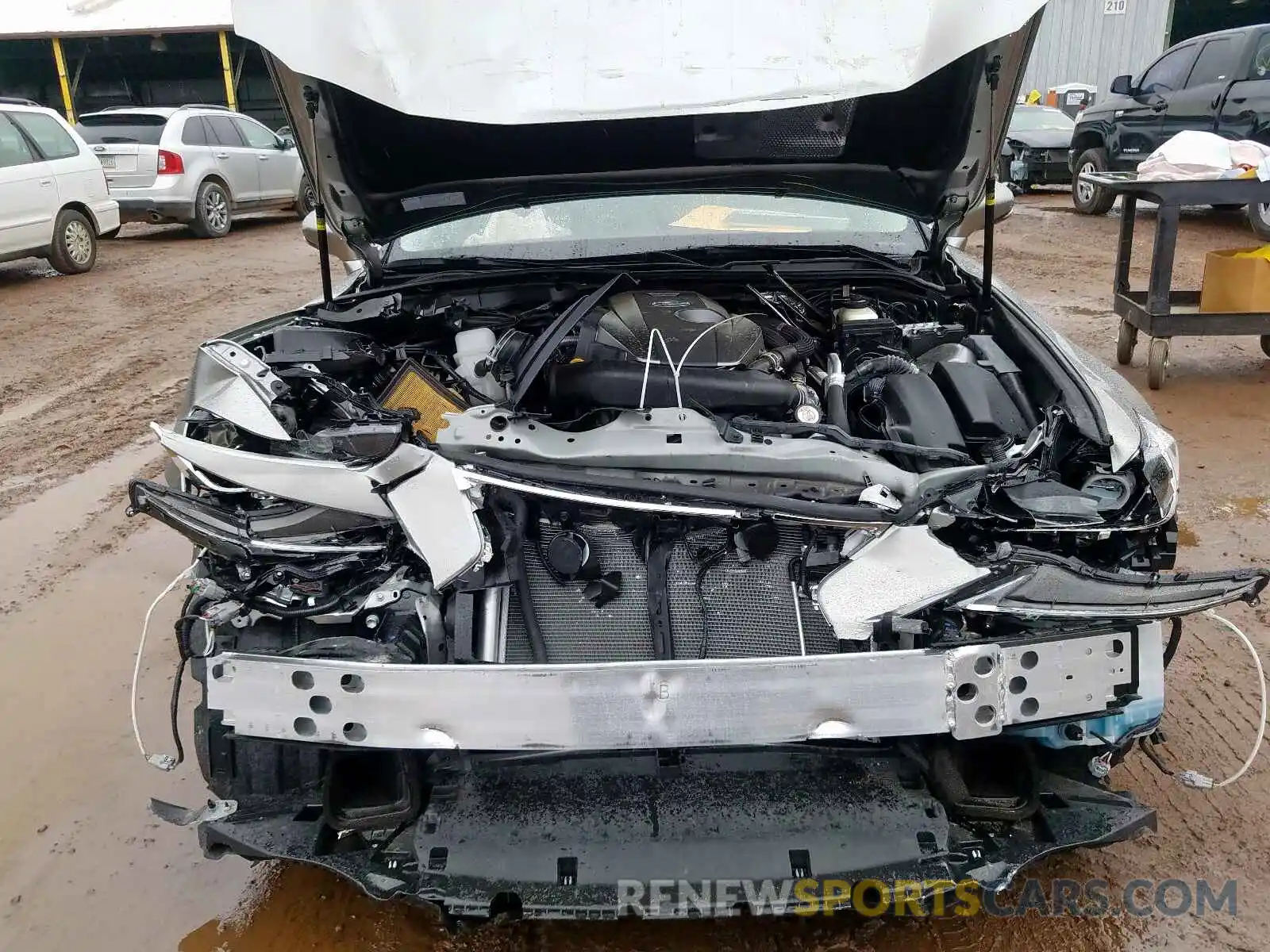 9 Photograph of a damaged car JTHBA1D24K5090393 LEXUS IS 2019