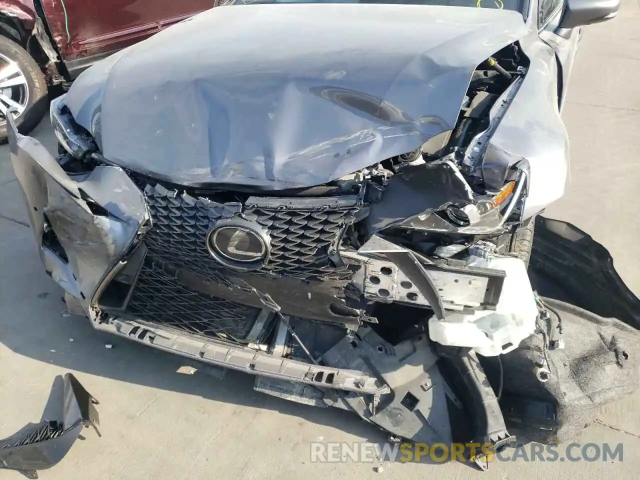 9 Photograph of a damaged car JTHBA1D24K5092824 LEXUS IS 2019