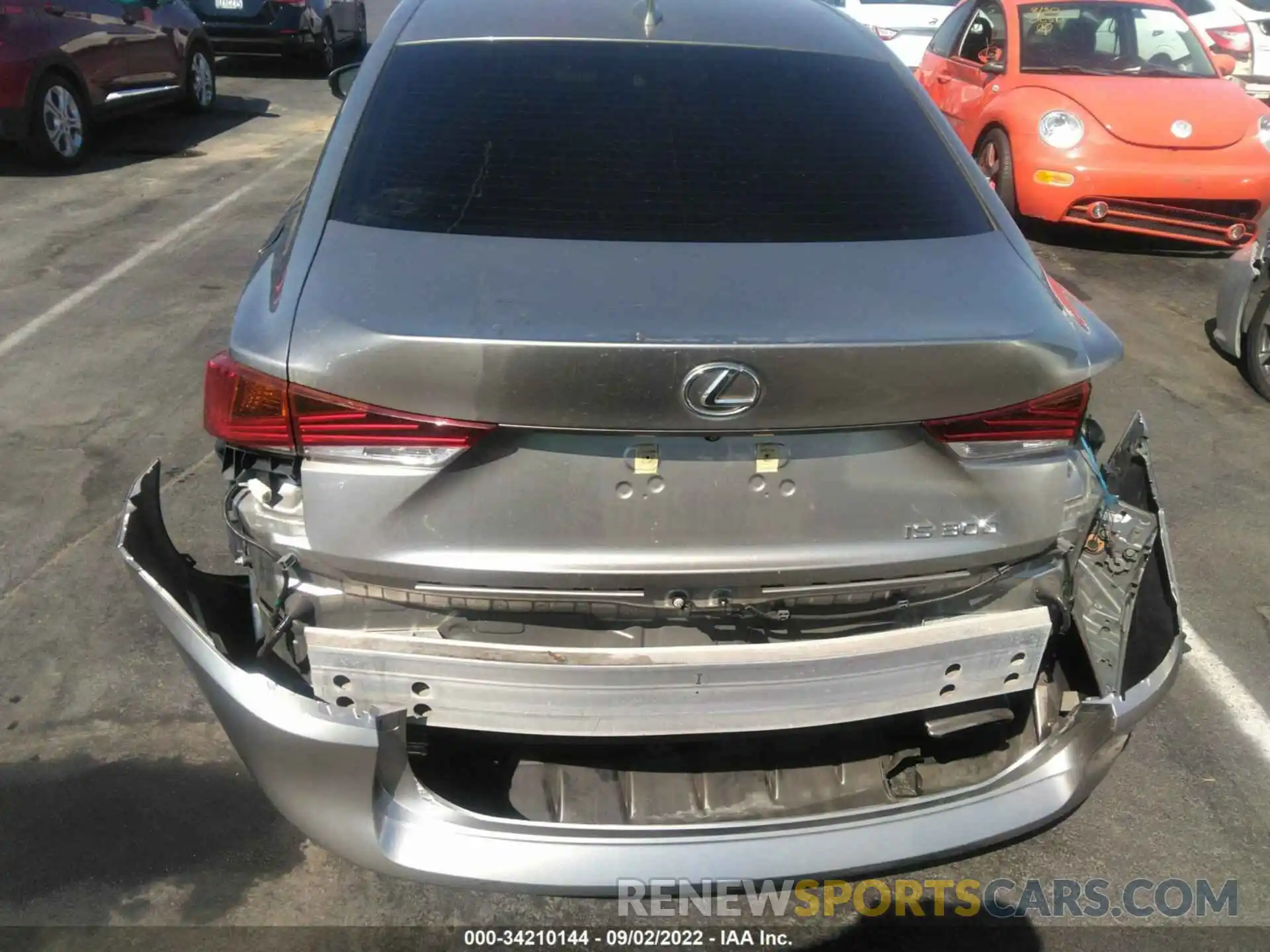 6 Фотография поврежденного автомобиля JTHBA1D24K5092922 LEXUS IS 2019