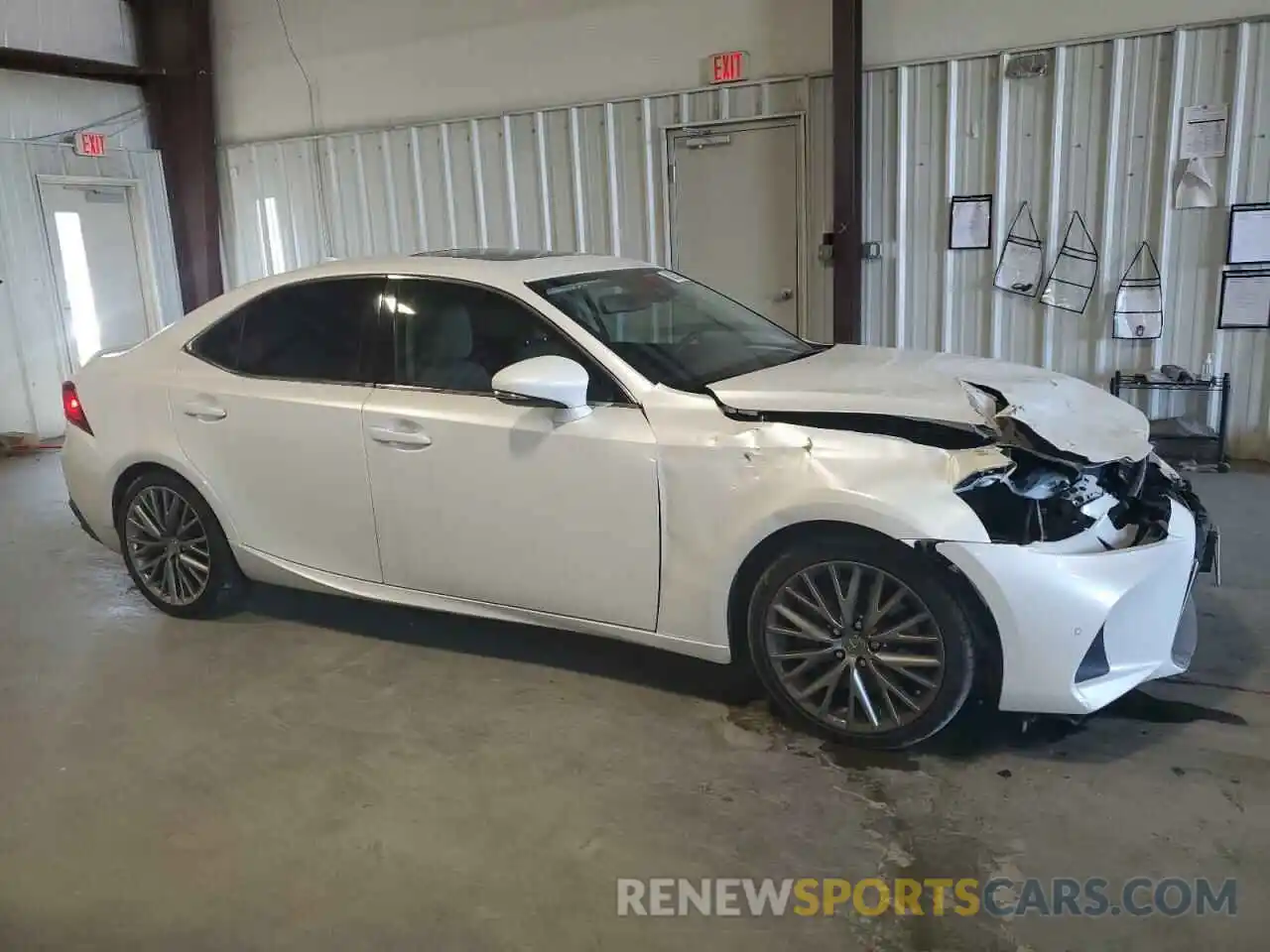 4 Photograph of a damaged car JTHBA1D24K5093360 LEXUS IS 2019