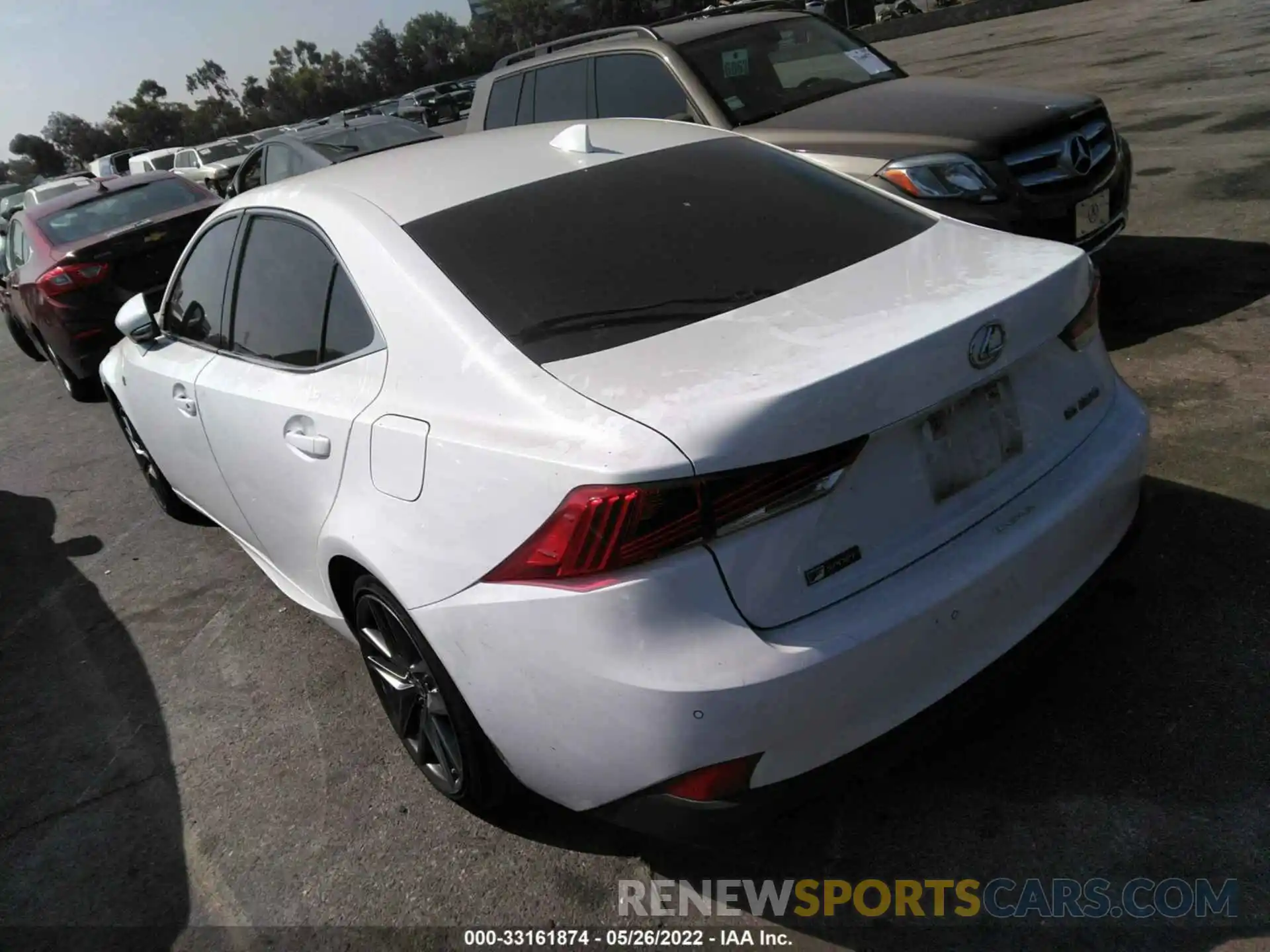 3 Photograph of a damaged car JTHBA1D24K5093424 LEXUS IS 2019