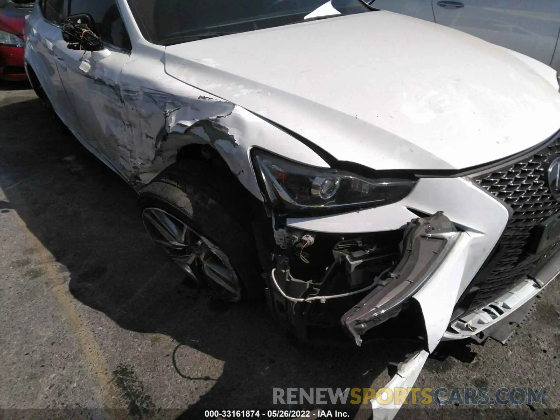 6 Photograph of a damaged car JTHBA1D24K5093424 LEXUS IS 2019