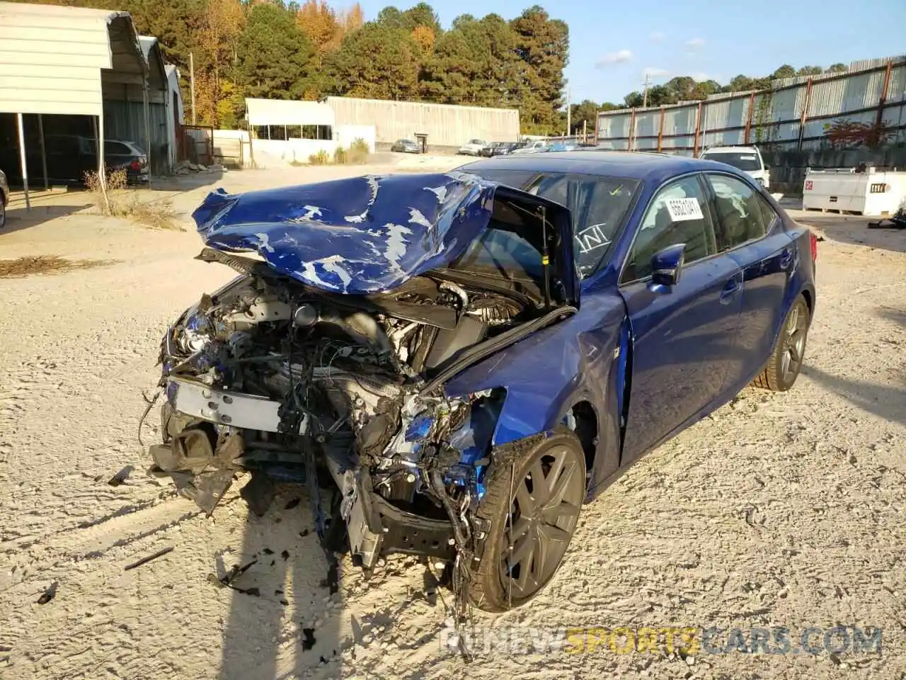 2 Photograph of a damaged car JTHBA1D24K5094587 LEXUS IS 2019