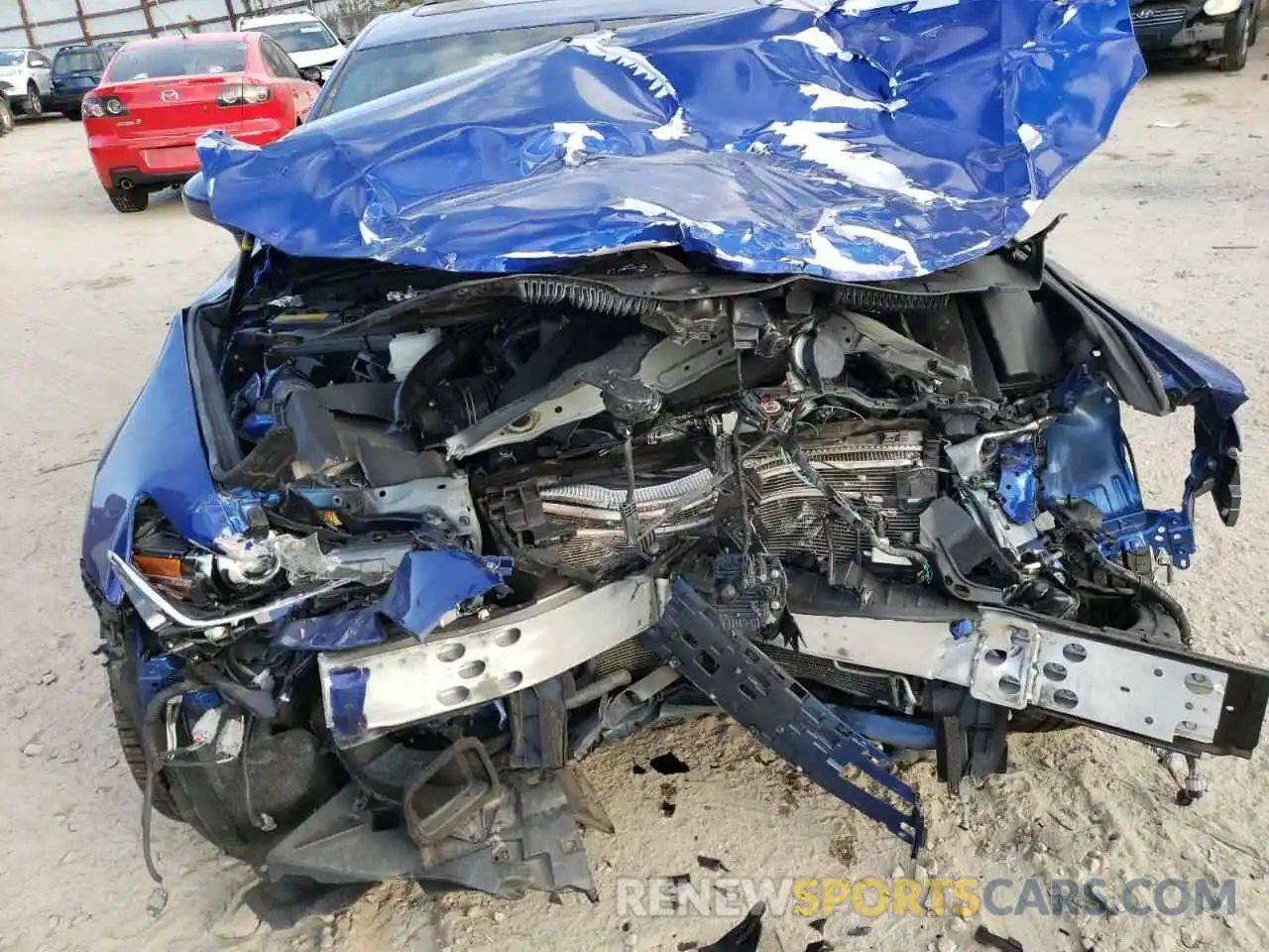 9 Photograph of a damaged car JTHBA1D24K5094587 LEXUS IS 2019