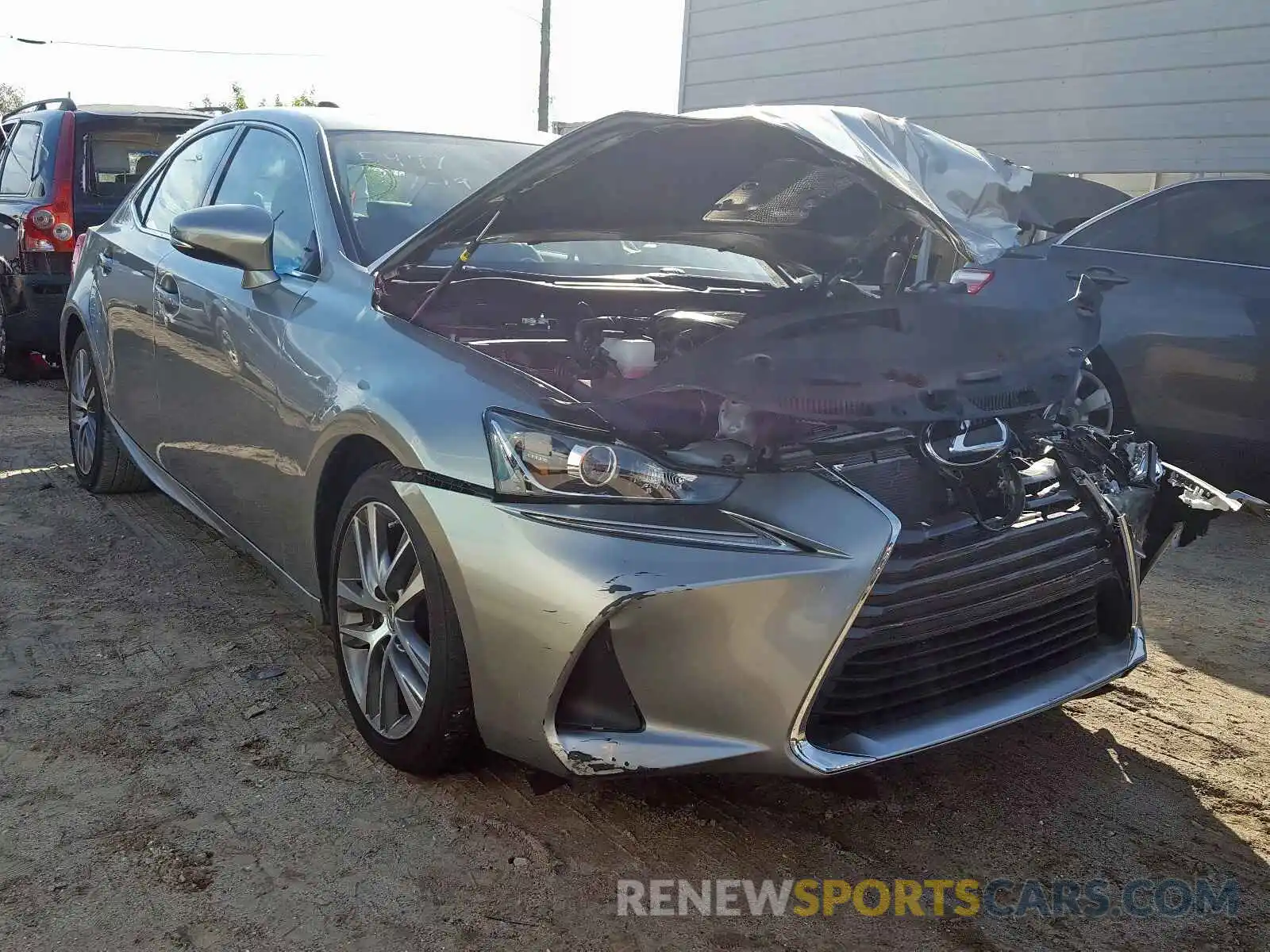 1 Photograph of a damaged car JTHBA1D24K5095447 LEXUS IS 2019