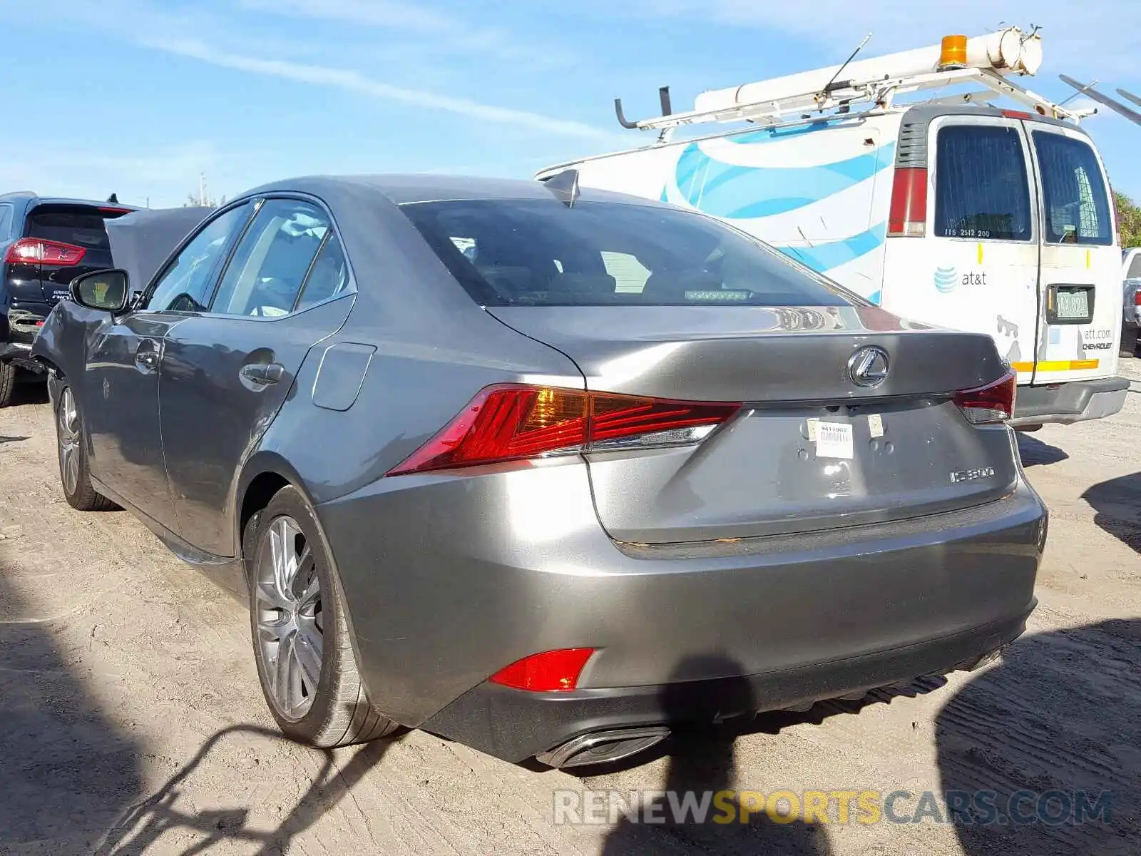 3 Photograph of a damaged car JTHBA1D24K5095447 LEXUS IS 2019