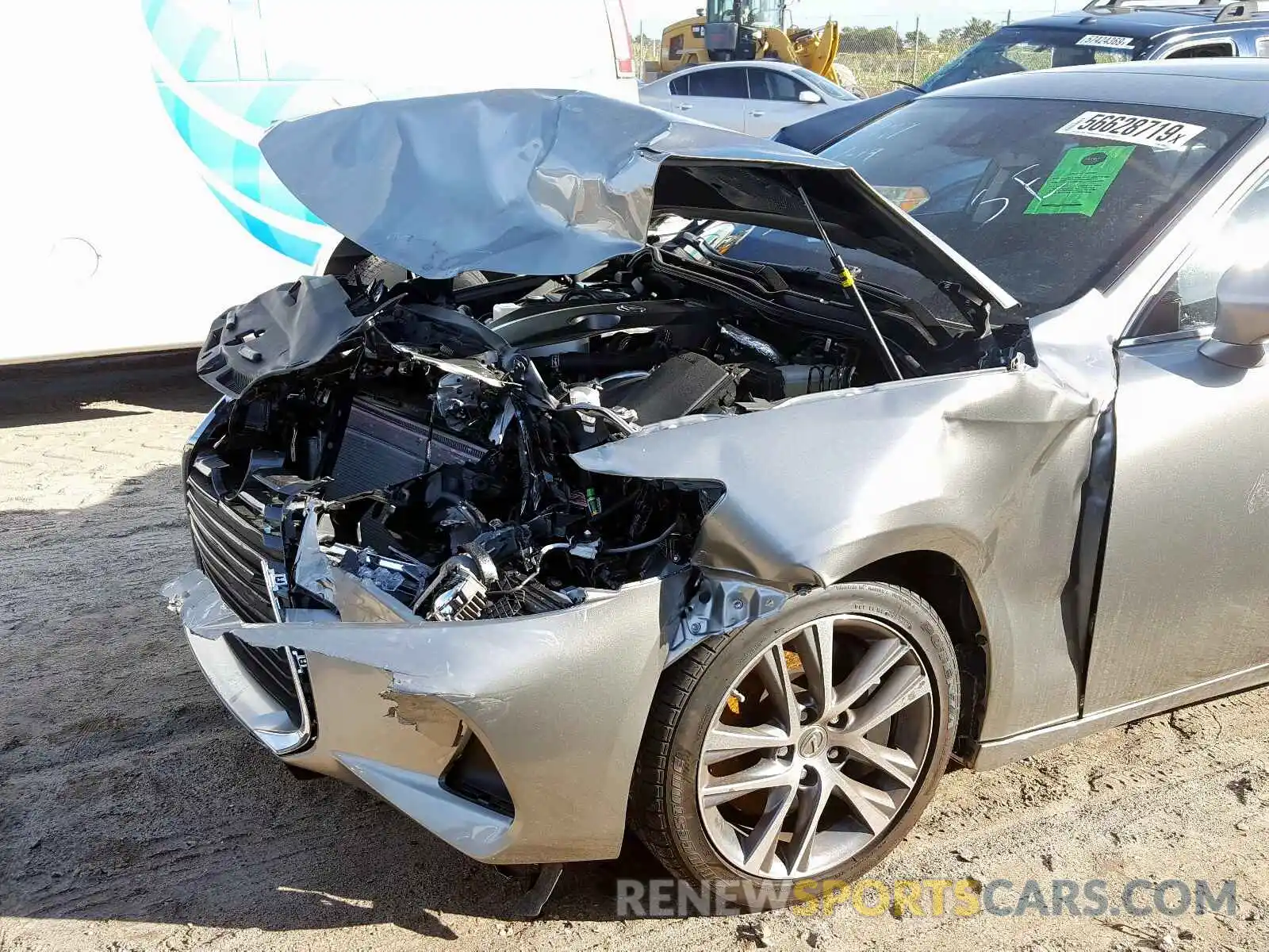 9 Photograph of a damaged car JTHBA1D24K5095447 LEXUS IS 2019