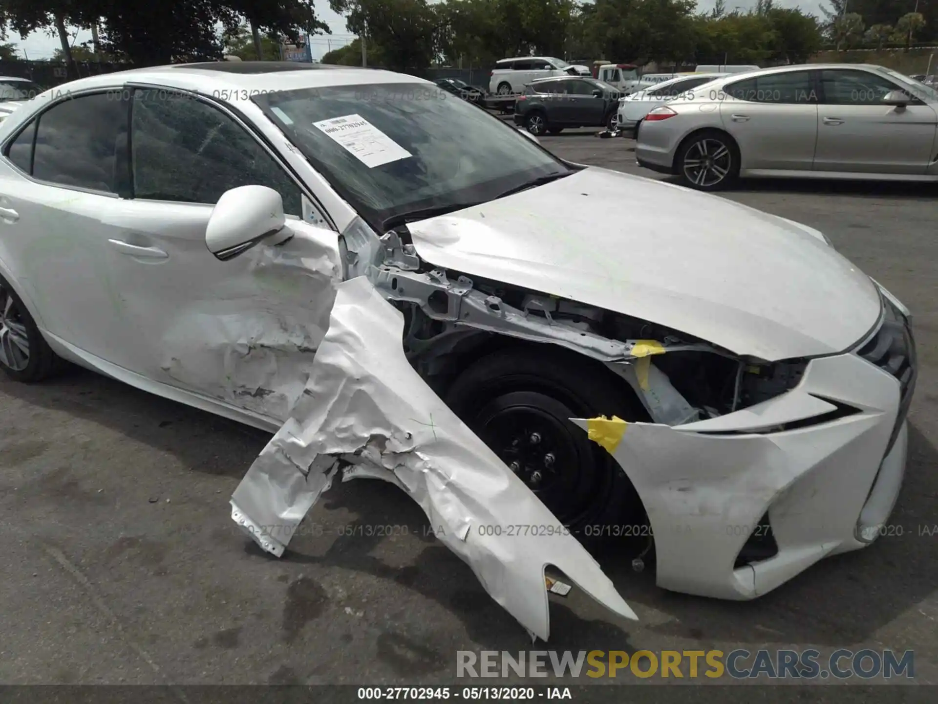 6 Photograph of a damaged car JTHBA1D24K5097425 LEXUS IS 2019