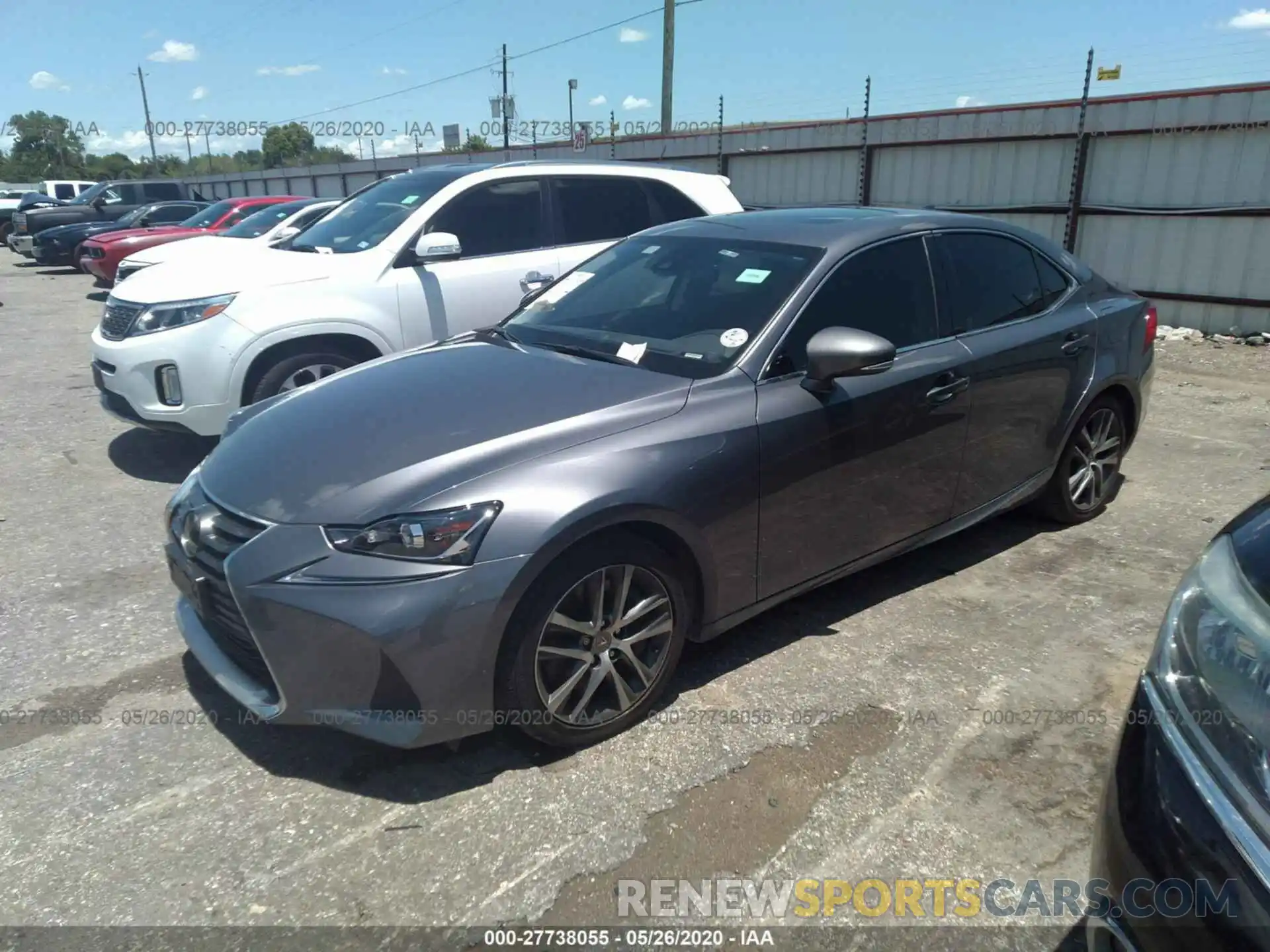 2 Фотография поврежденного автомобиля JTHBA1D24K5098798 LEXUS IS 2019