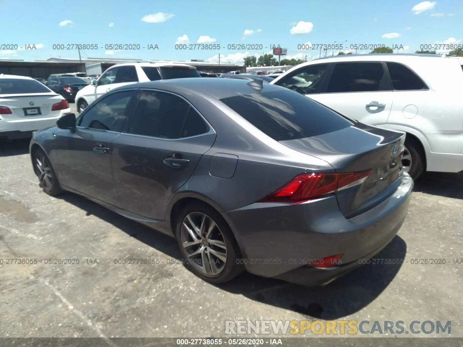 3 Photograph of a damaged car JTHBA1D24K5098798 LEXUS IS 2019