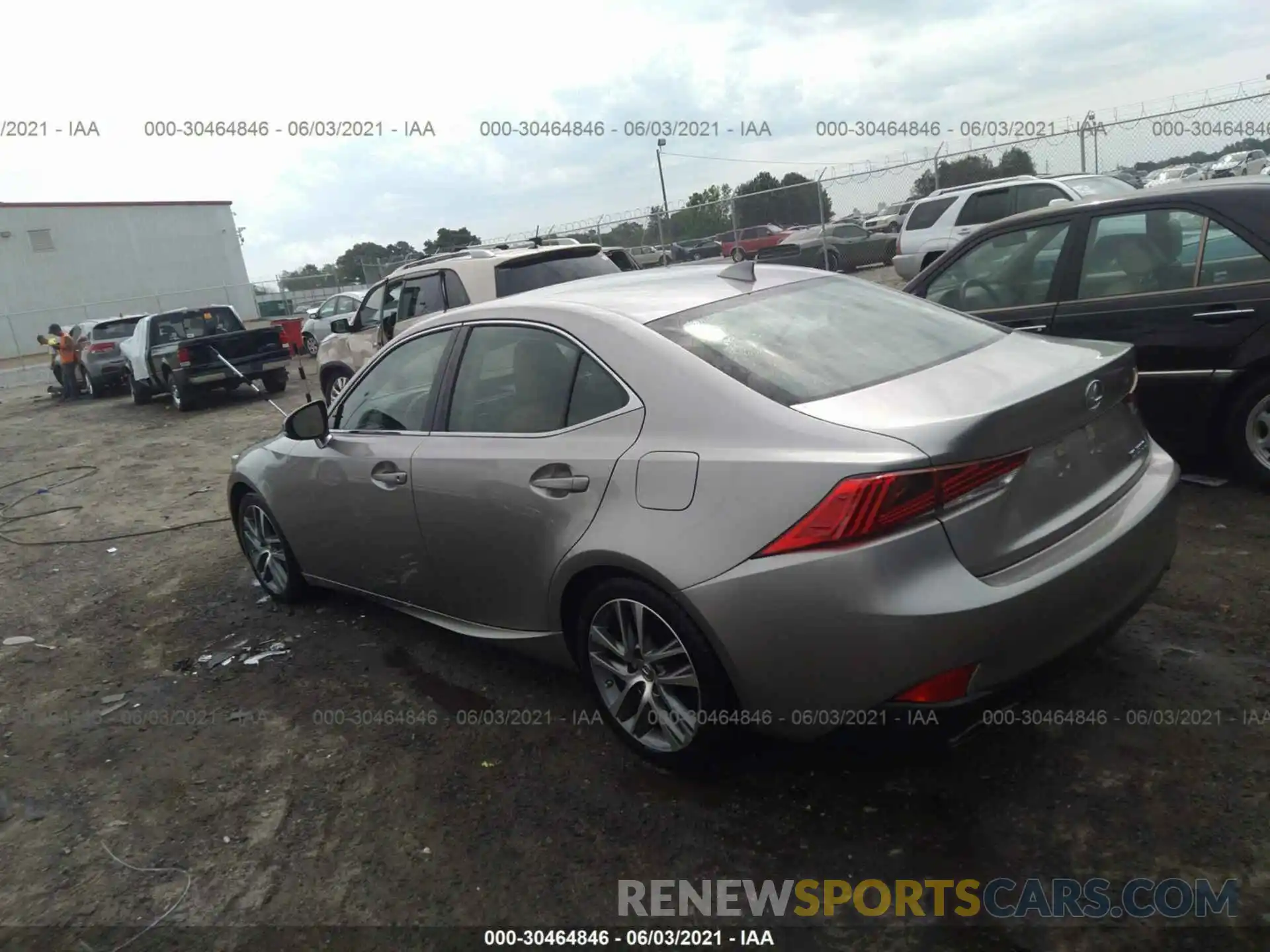 3 Photograph of a damaged car JTHBA1D24K5098820 LEXUS IS 2019