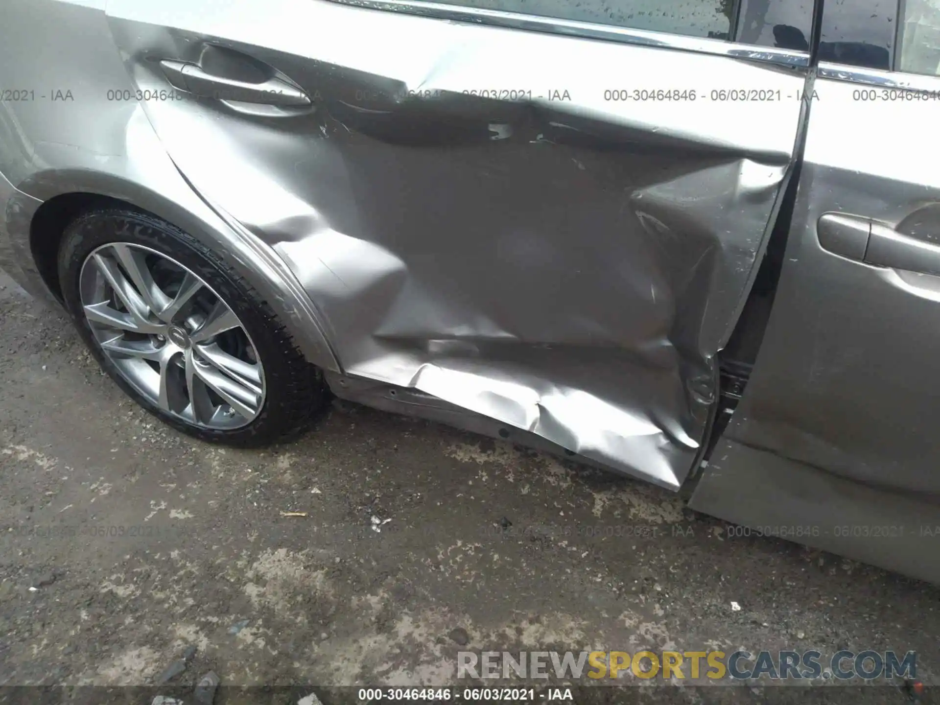 6 Photograph of a damaged car JTHBA1D24K5098820 LEXUS IS 2019