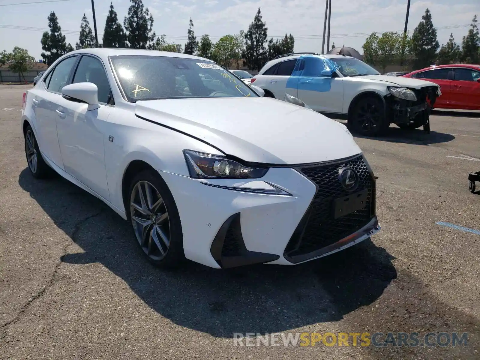 1 Photograph of a damaged car JTHBA1D24K5099482 LEXUS IS 2019