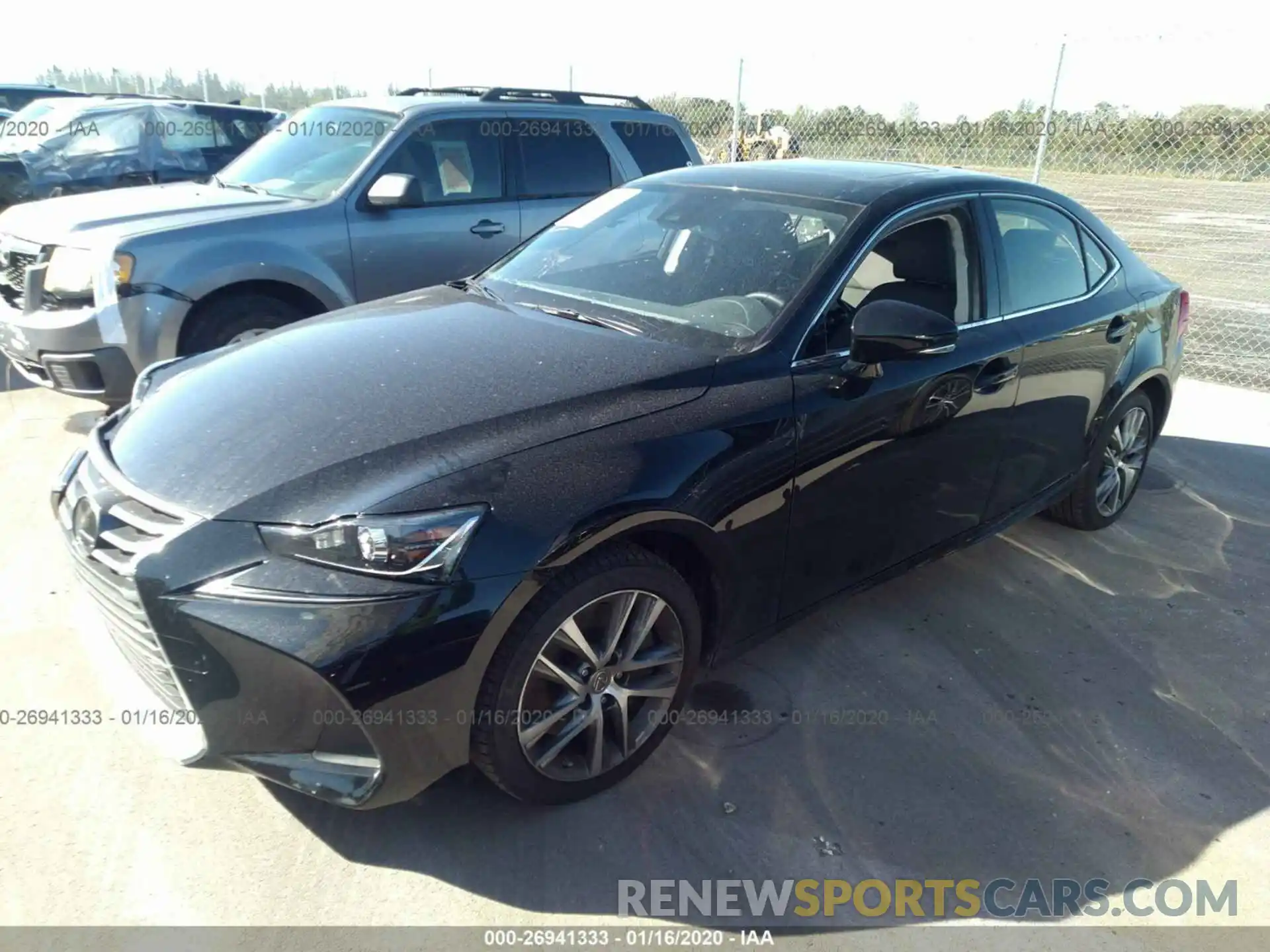 2 Photograph of a damaged car JTHBA1D24K5099529 LEXUS IS 2019