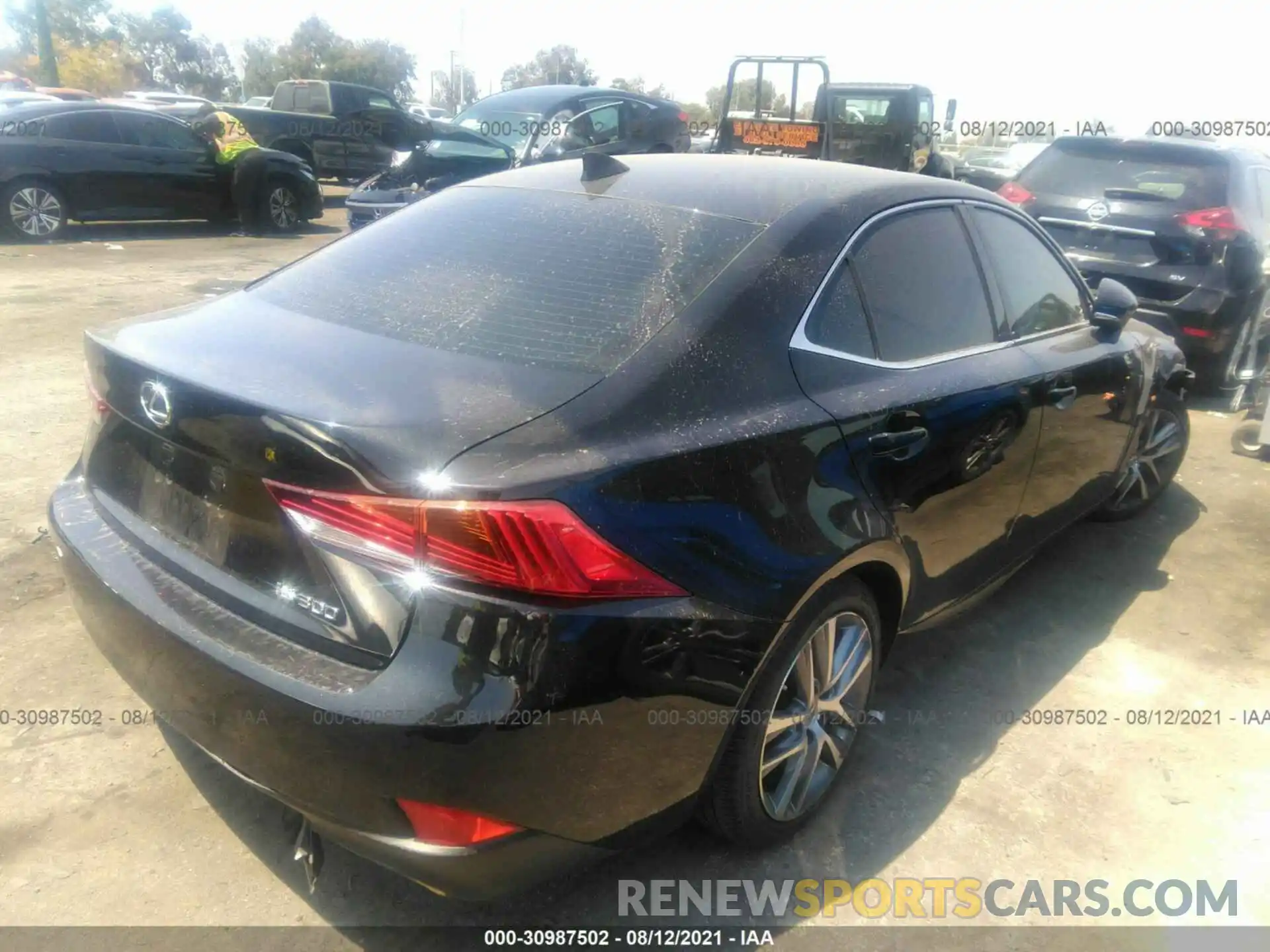 4 Photograph of a damaged car JTHBA1D24K5099546 LEXUS IS 2019