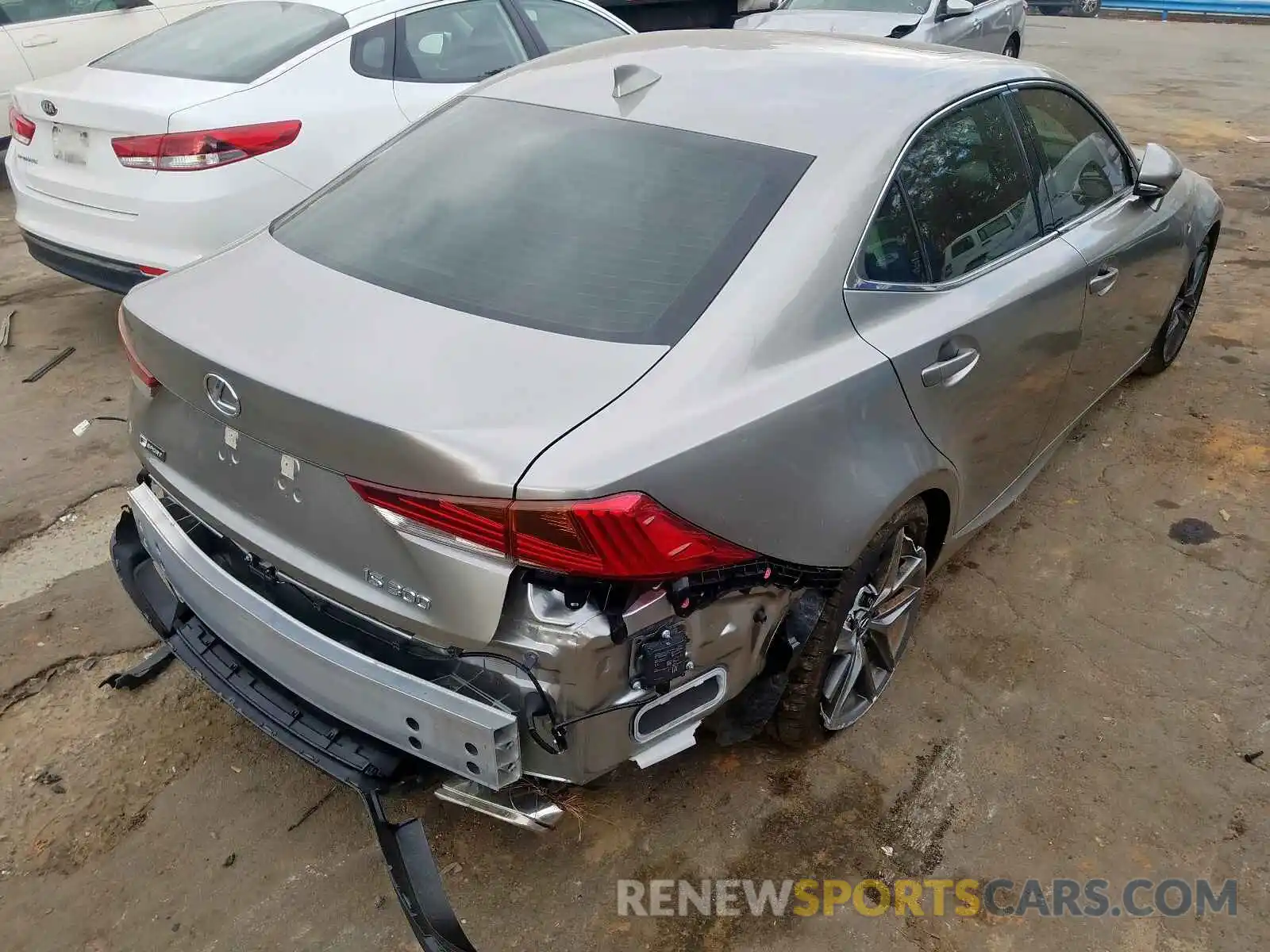 4 Photograph of a damaged car JTHBA1D24K5100226 LEXUS IS 2019