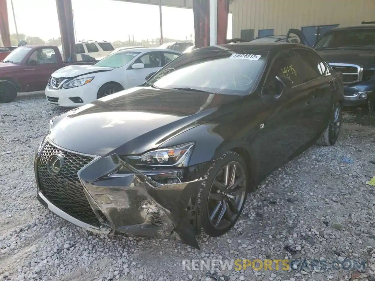 2 Photograph of a damaged car JTHBA1D25K5084568 LEXUS IS 2019