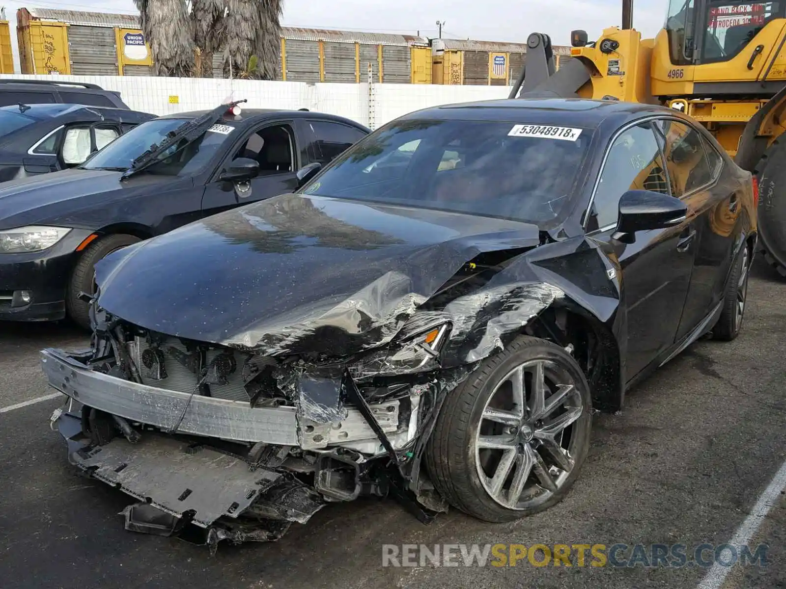 2 Photograph of a damaged car JTHBA1D25K5085249 LEXUS IS 2019