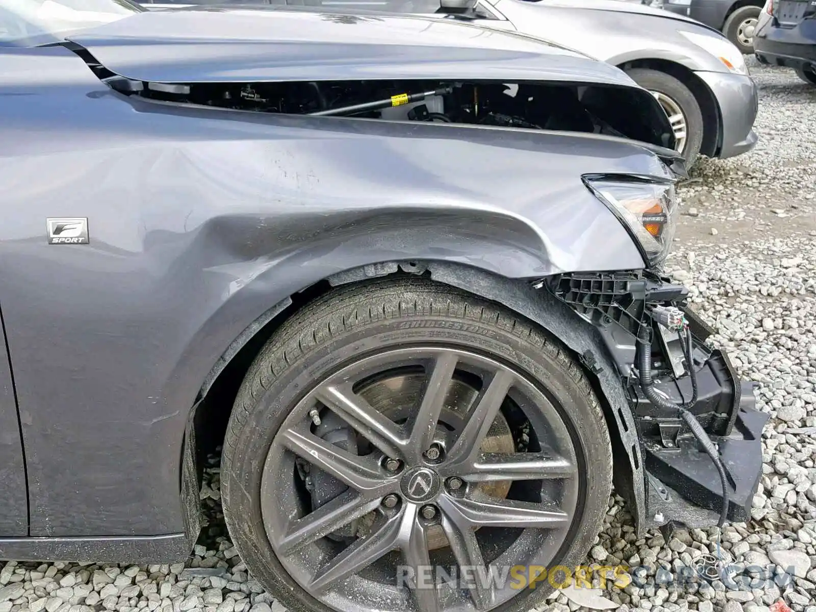 9 Photograph of a damaged car JTHBA1D25K5087017 LEXUS IS 2019