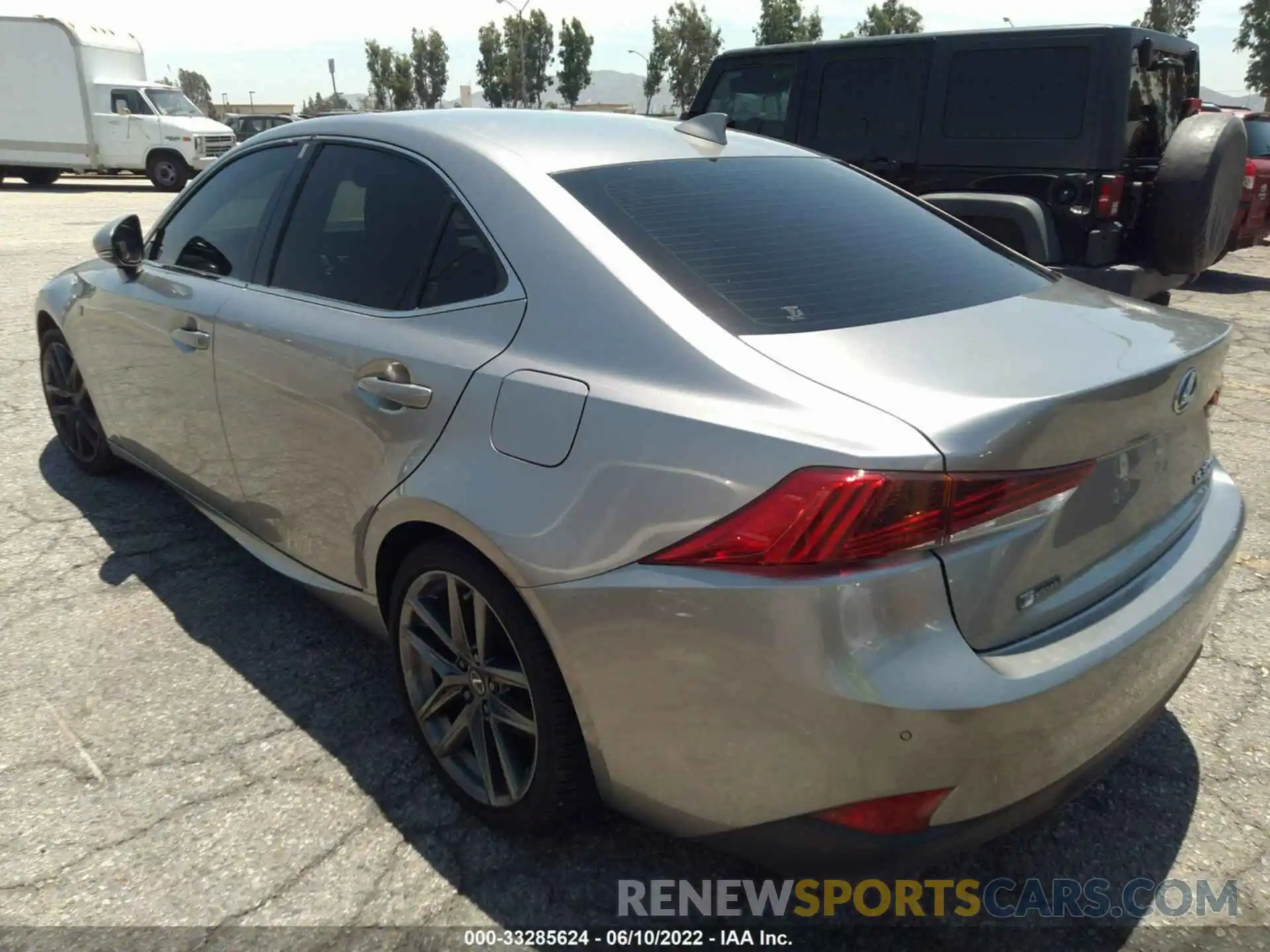 4 Photograph of a damaged car JTHBA1D25K5088653 LEXUS IS 2019