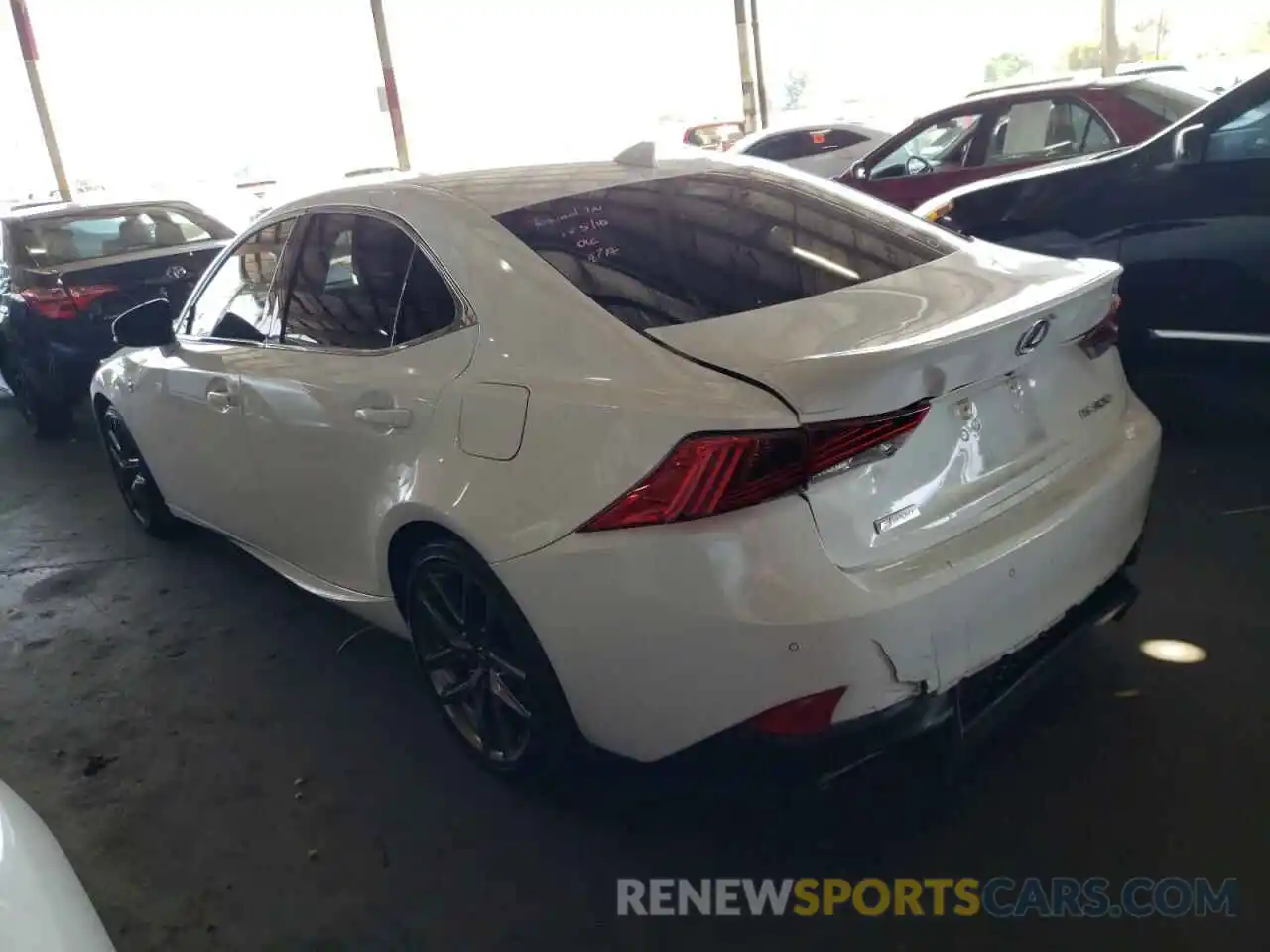 3 Photograph of a damaged car JTHBA1D25K5090595 LEXUS IS 2019