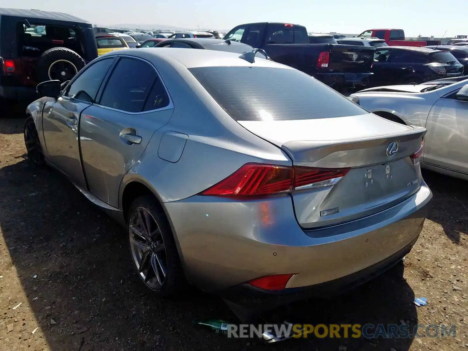 3 Photograph of a damaged car JTHBA1D25K5090838 LEXUS IS 2019