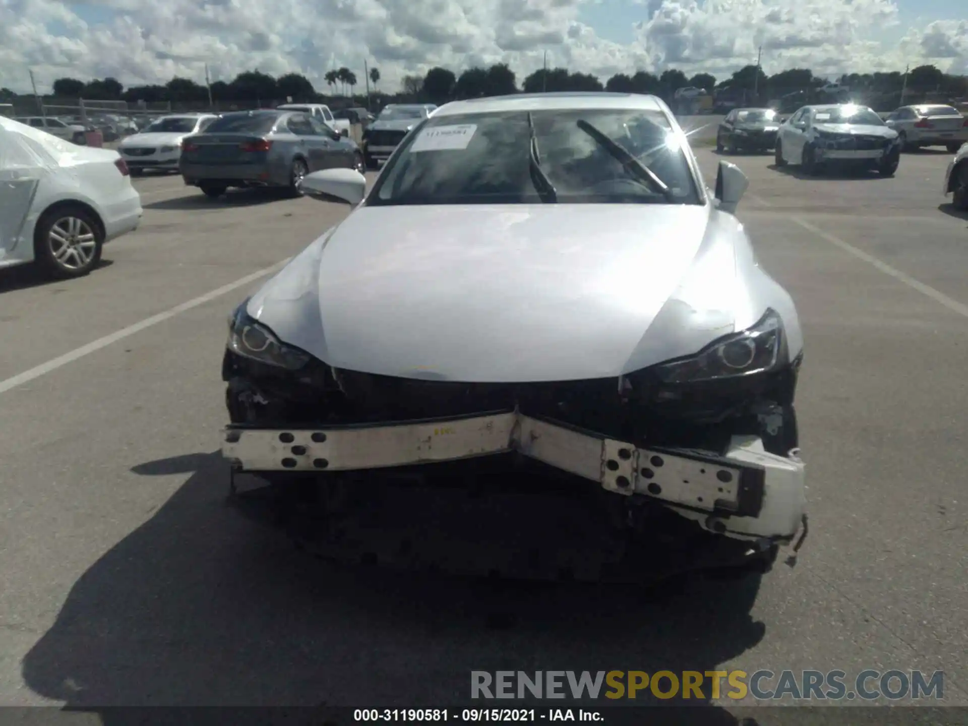 6 Photograph of a damaged car JTHBA1D25K5091438 LEXUS IS 2019