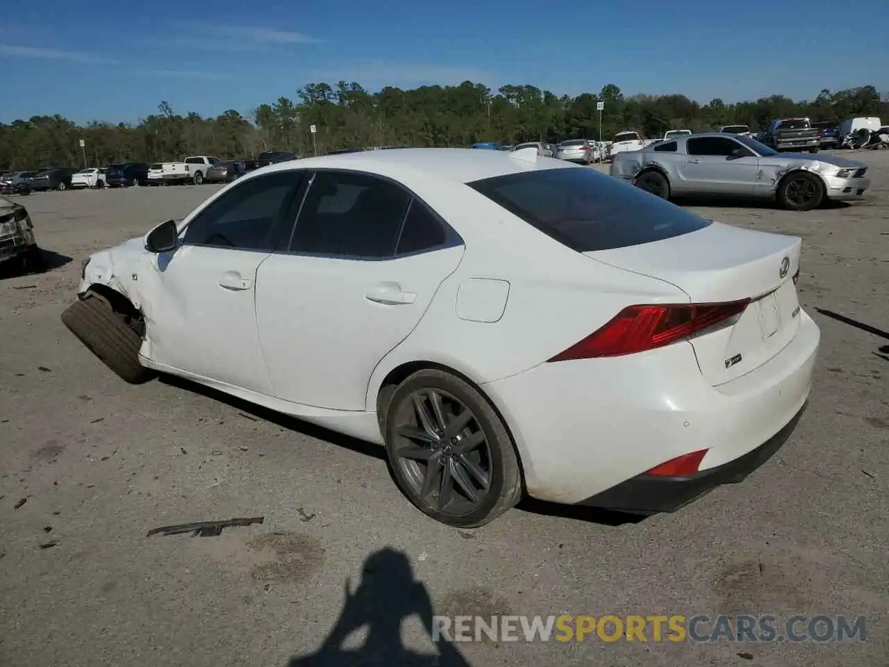 2 Photograph of a damaged car JTHBA1D25K5091505 LEXUS IS 2019