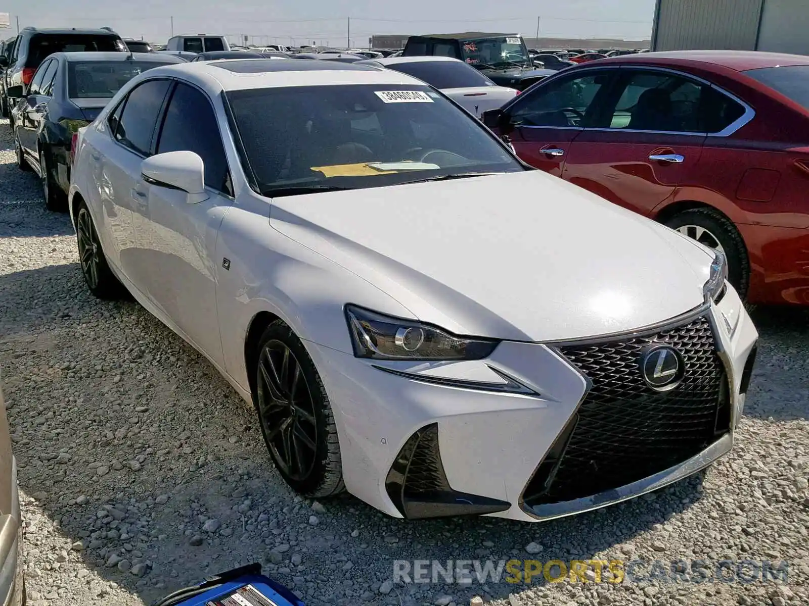 1 Фотография поврежденного автомобиля JTHBA1D25K5092346 LEXUS IS 2019