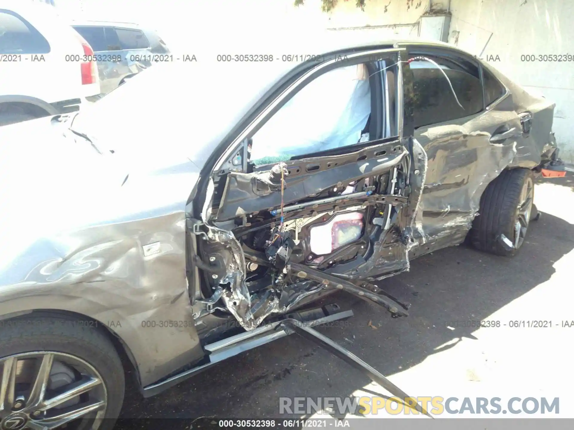 6 Photograph of a damaged car JTHBA1D25K5093299 LEXUS IS 2019