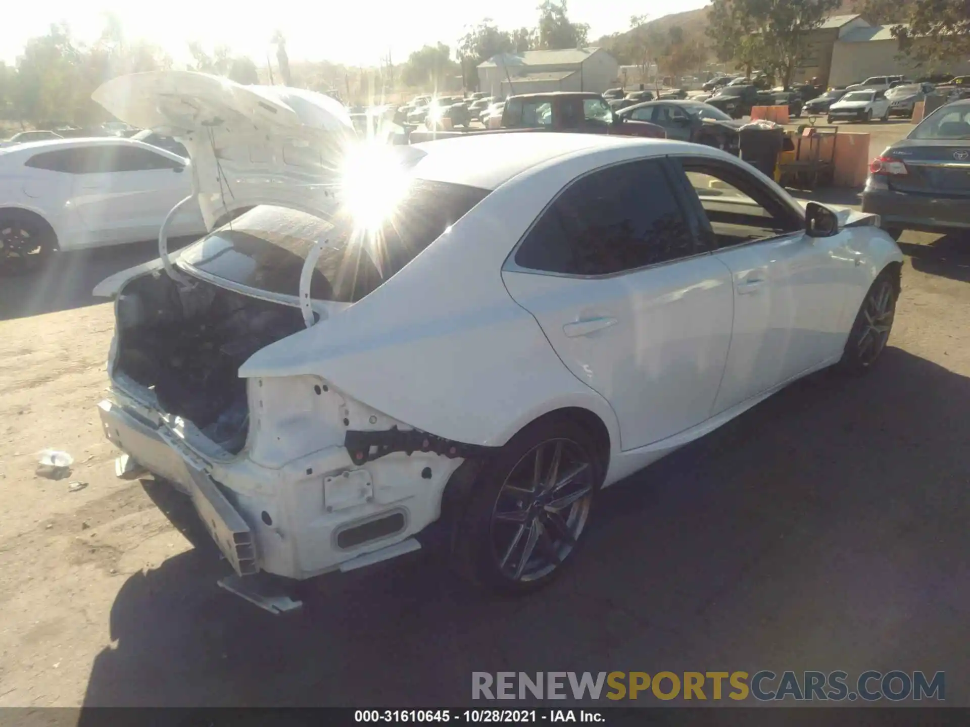 4 Photograph of a damaged car JTHBA1D25K5093397 LEXUS IS 2019