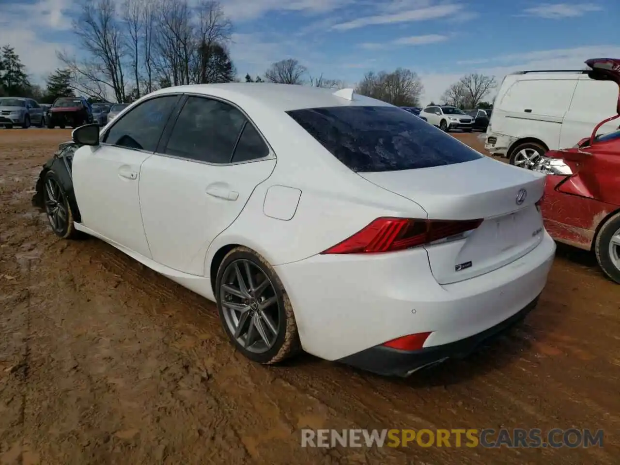 3 Photograph of a damaged car JTHBA1D25K5093657 LEXUS IS 2019