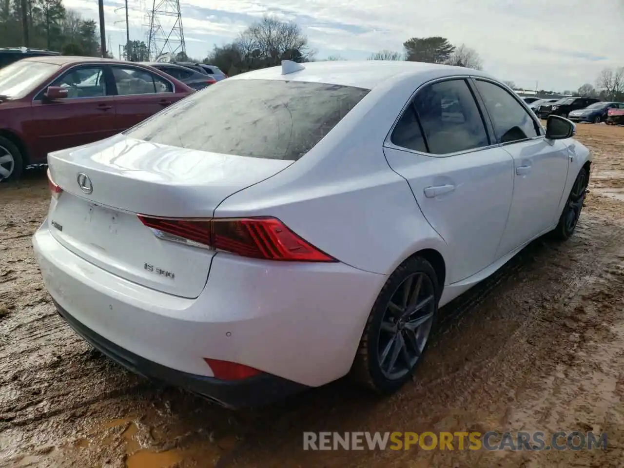 4 Photograph of a damaged car JTHBA1D25K5093657 LEXUS IS 2019