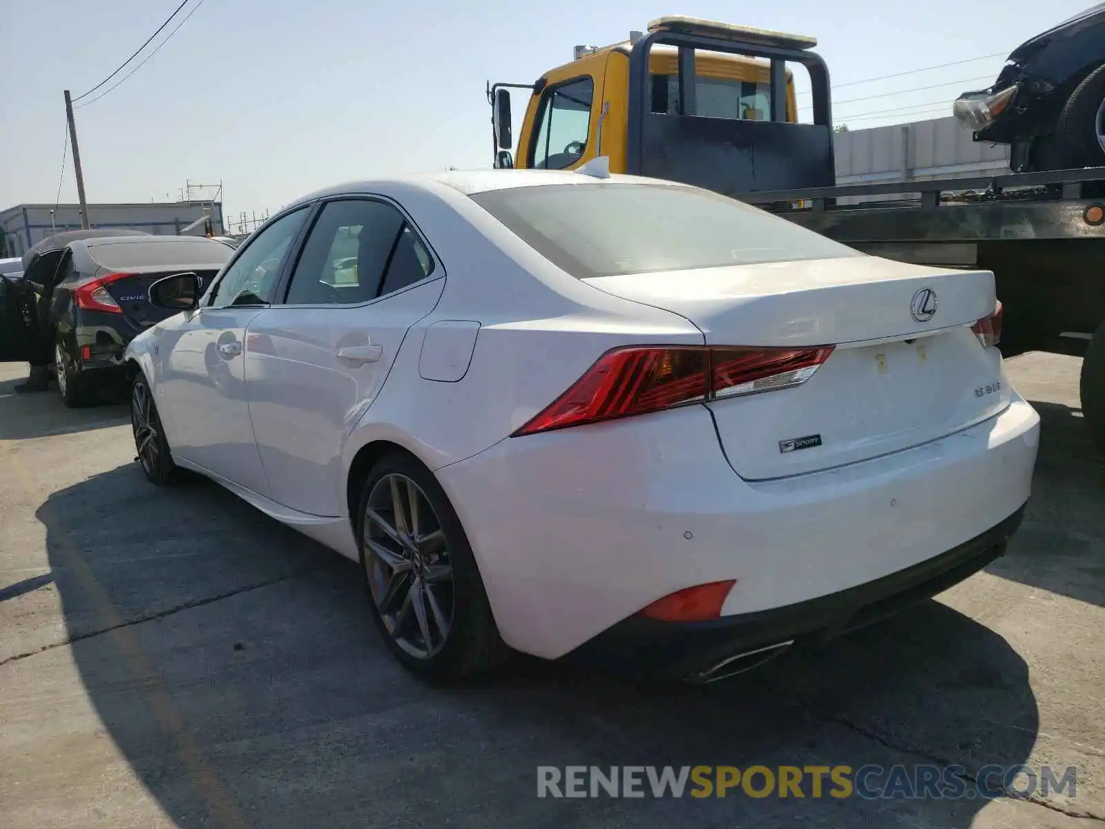 3 Photograph of a damaged car JTHBA1D25K5093755 LEXUS IS 2019