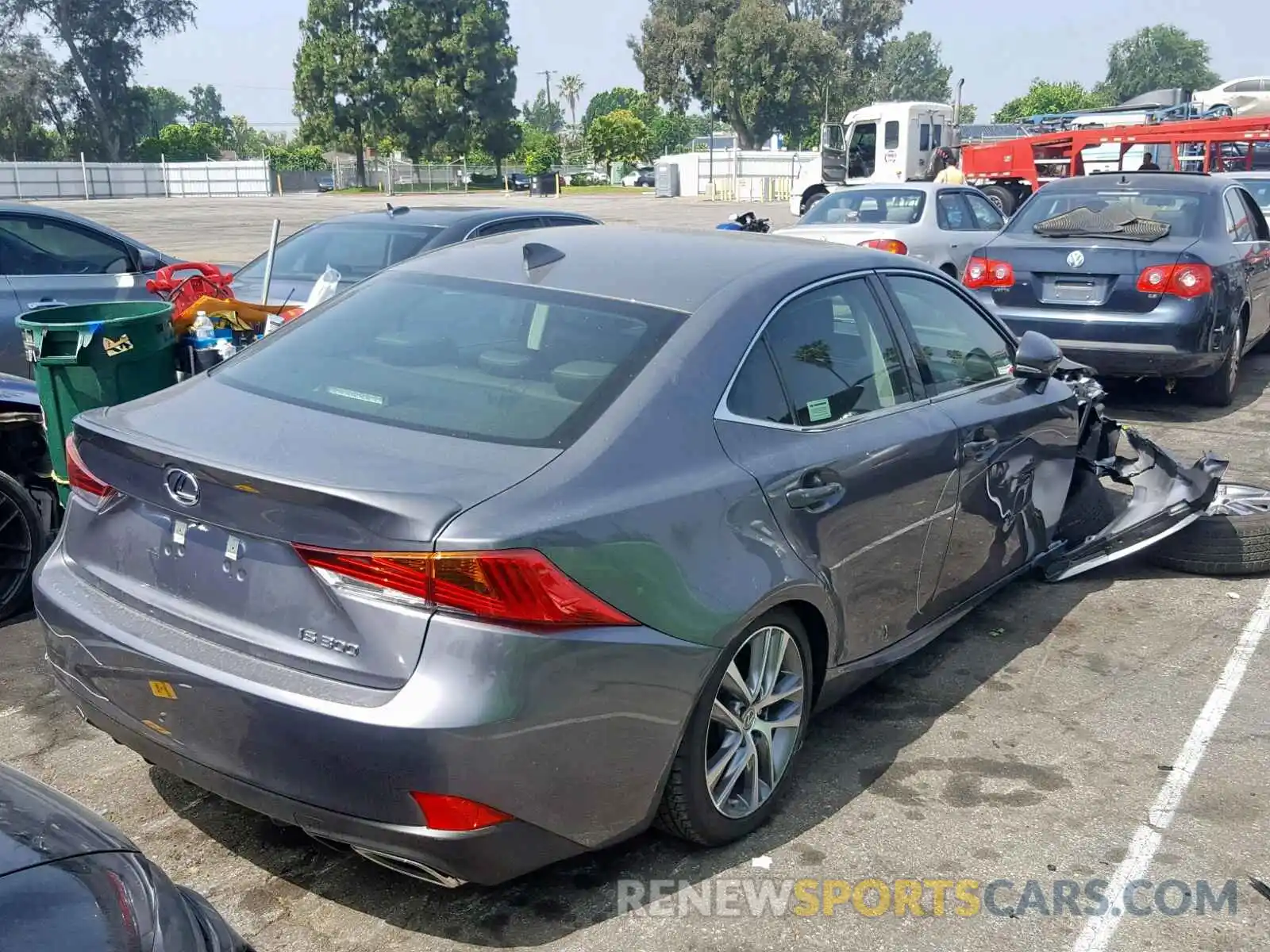 4 Photograph of a damaged car JTHBA1D25K5094713 LEXUS IS 2019