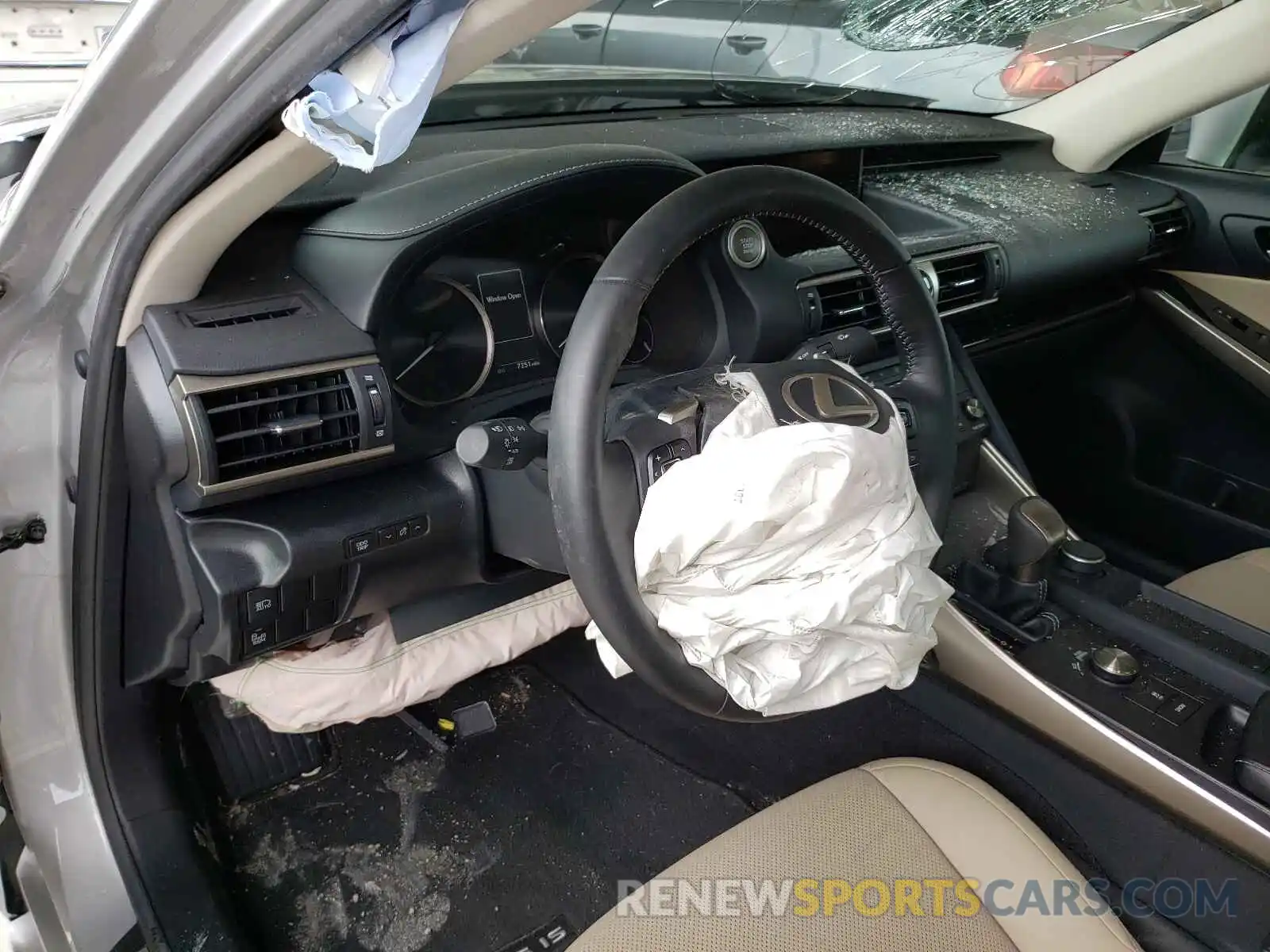 9 Photograph of a damaged car JTHBA1D25K5096039 LEXUS IS 2019