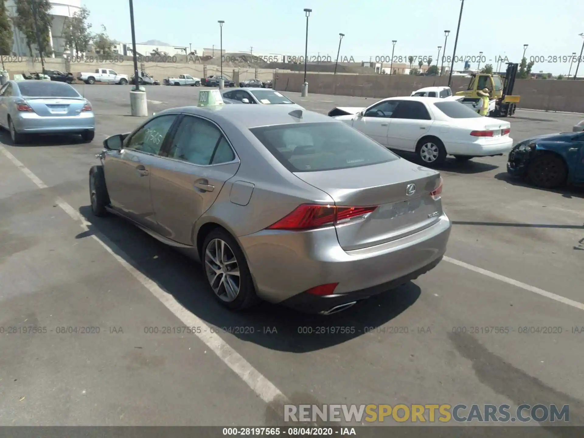 3 Photograph of a damaged car JTHBA1D25K5096221 LEXUS IS 2019