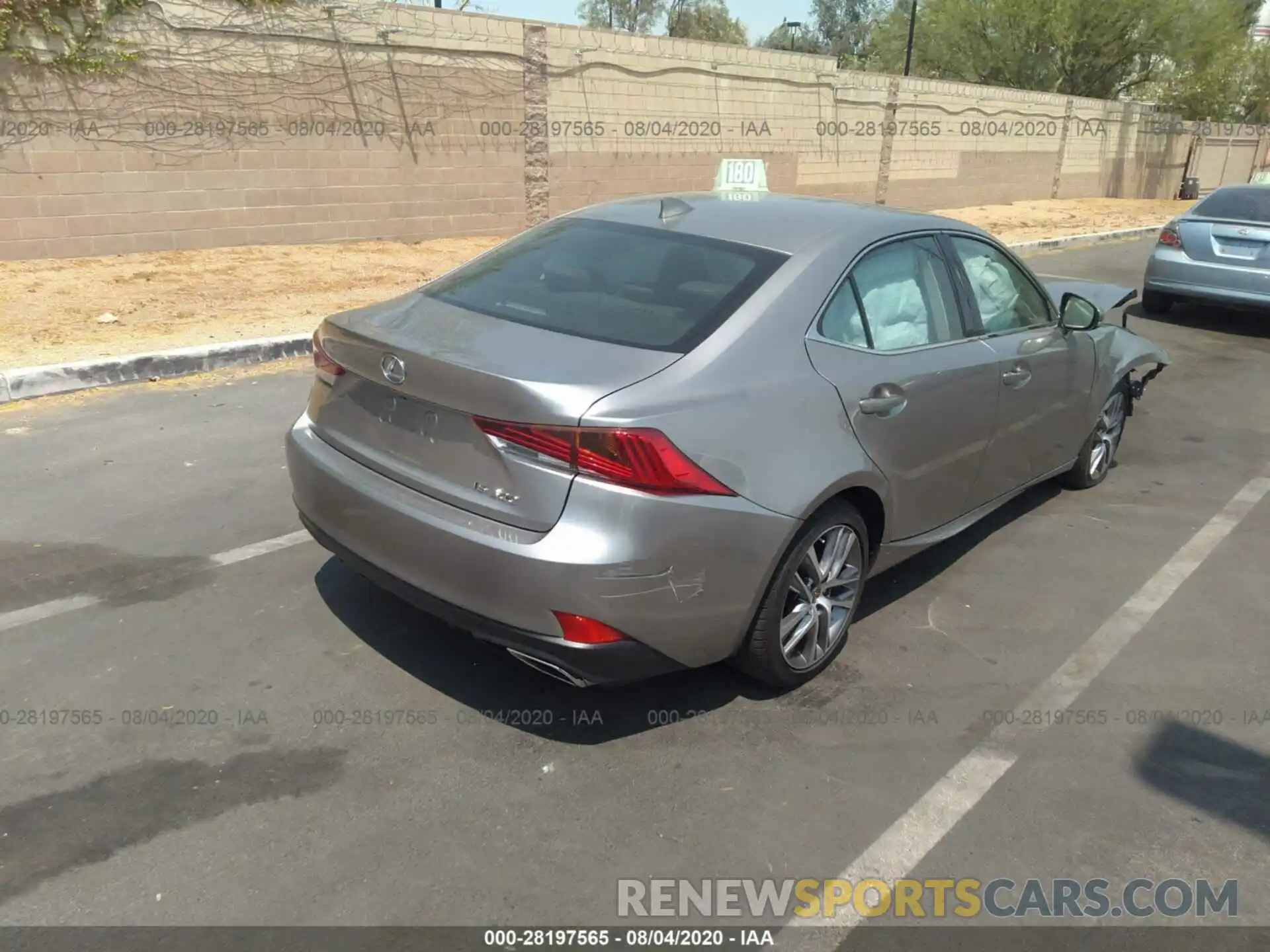 4 Photograph of a damaged car JTHBA1D25K5096221 LEXUS IS 2019