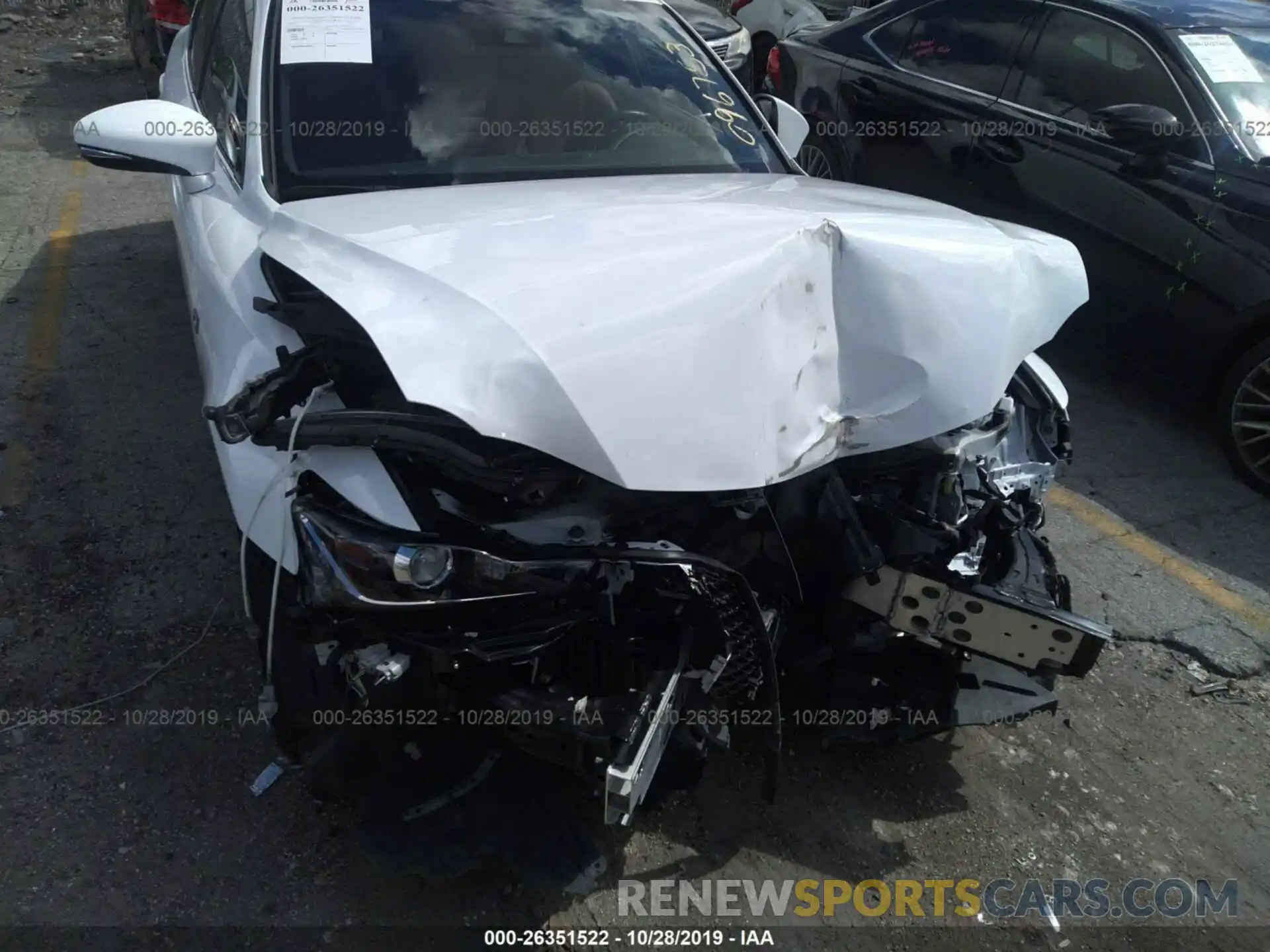 6 Photograph of a damaged car JTHBA1D25K5096753 LEXUS IS 2019