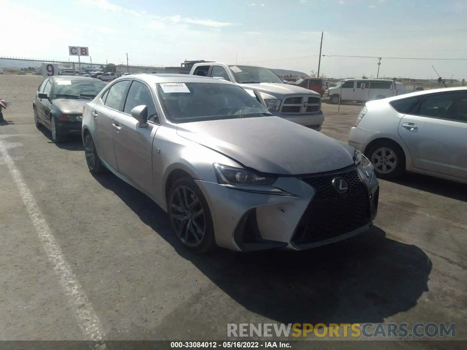 1 Фотография поврежденного автомобиля JTHBA1D25K5098499 LEXUS IS 2019